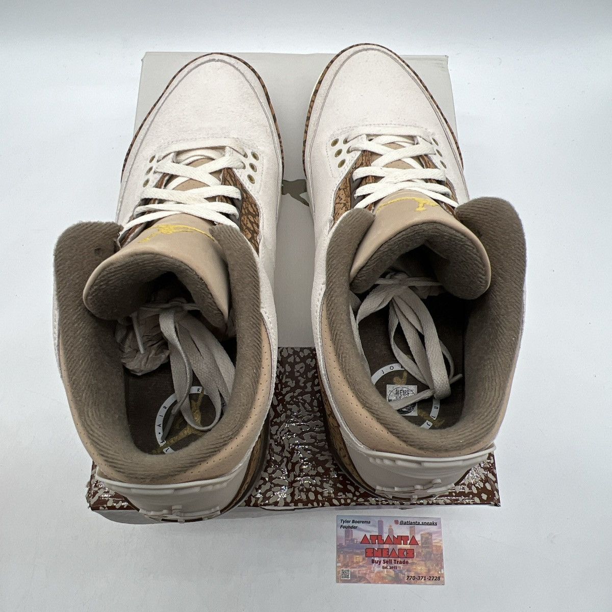 Jordan Brand Air Jordan 3 palomino Size US 12 / EU 45 - 7 Thumbnail