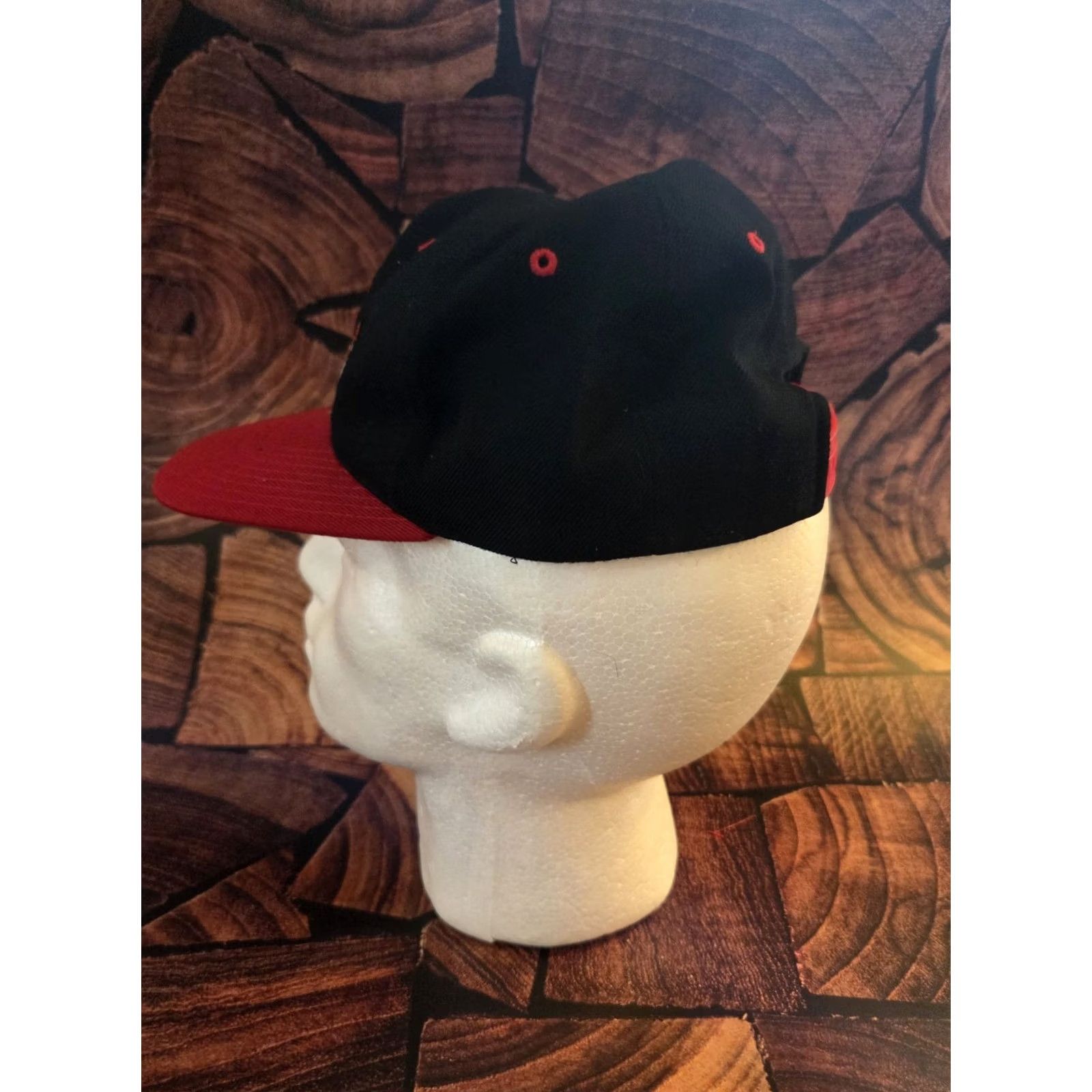 Vintage VINTAGE Arizona Red Black Embroidered Bird Souvenir Snapback Cap Hat One Size Size ONE SIZE - 5 Thumbnail