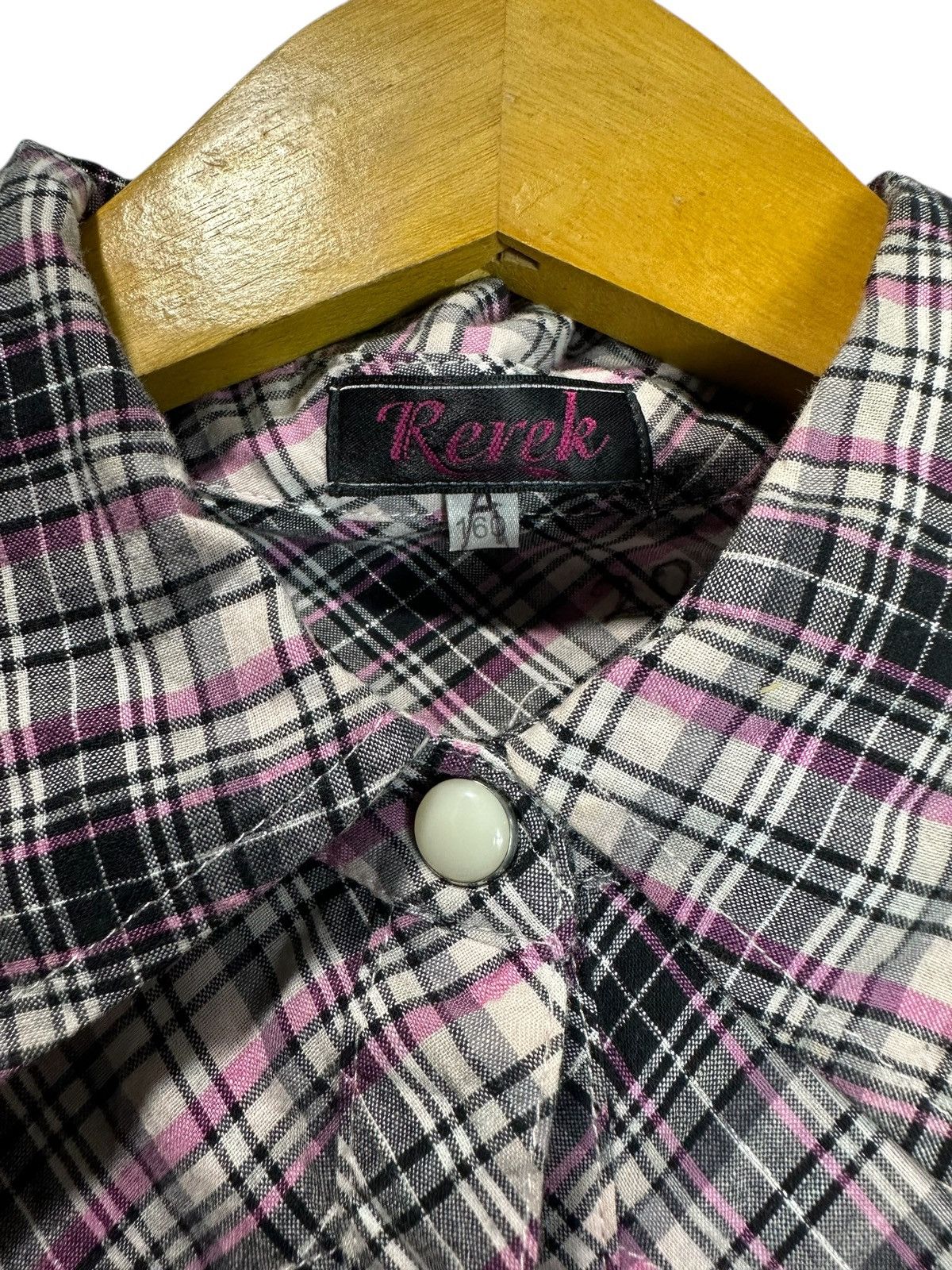 Hysteric Glamour PEACEFUL REREK POEM WESTERN SHIRT BUTTON HYSTERIC LGB STYLE Size S / US 4 / IT 40 - 7 Thumbnail