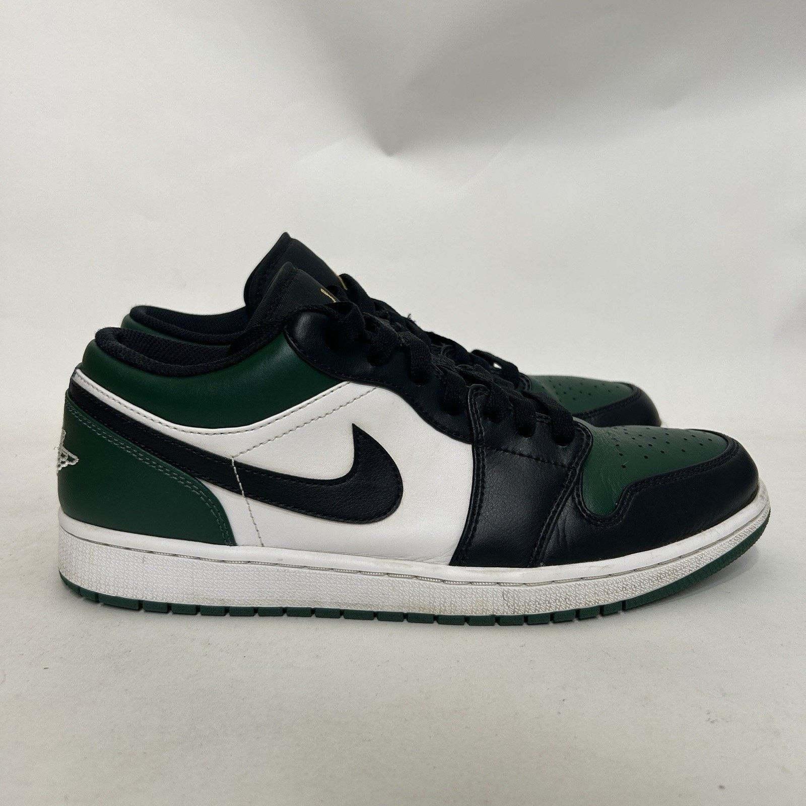 Jordan Brand Nike Air Jordan 1 Low Retro “Green Toe/Noble Green" Size US 10.5 / EU 43-44 - 4 Thumbnail