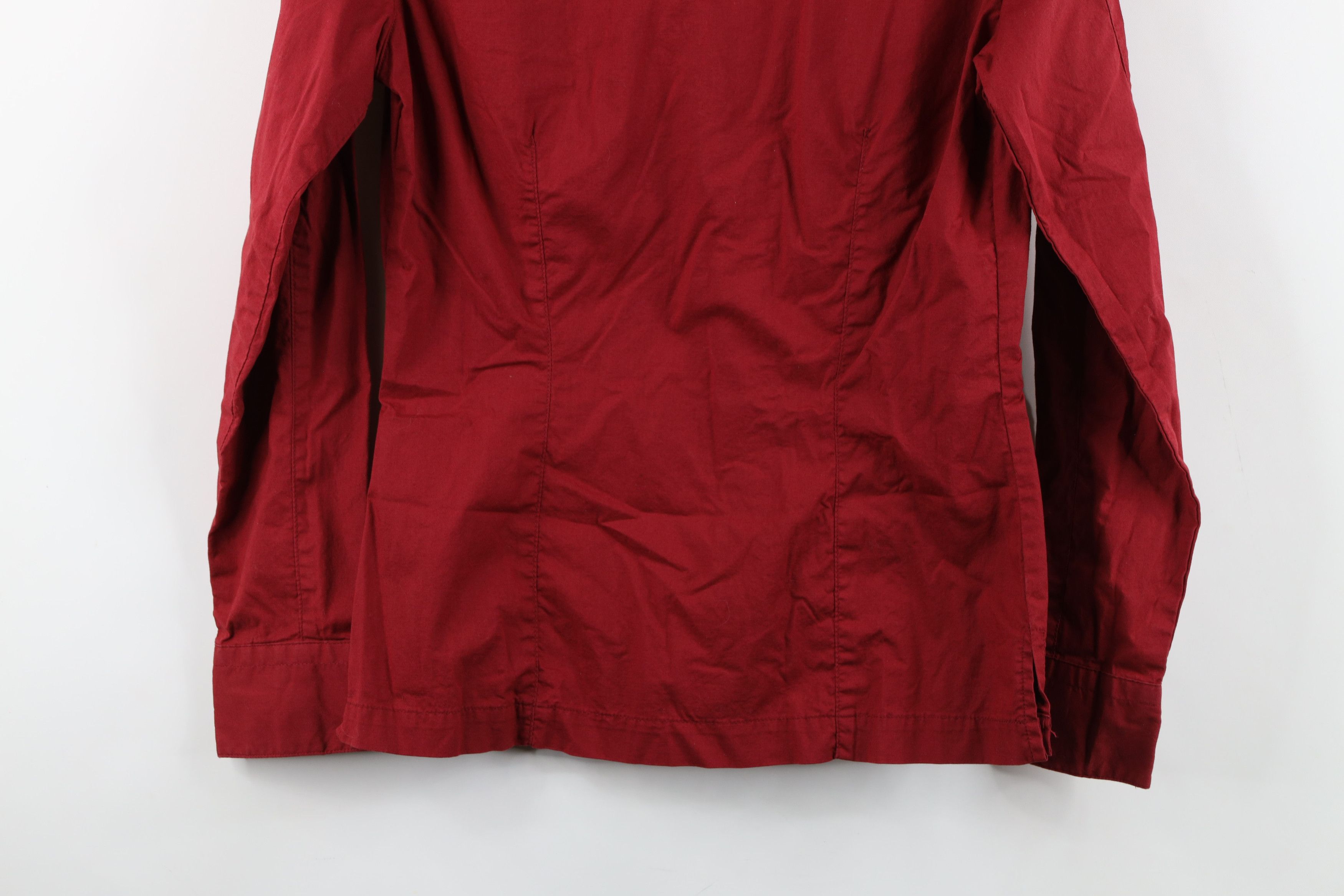 Harley Davidson Vintage Harley Davidson Spell Out Collared Button Shirt Red Size S / US 4 / IT 40 - 14 Thumbnail