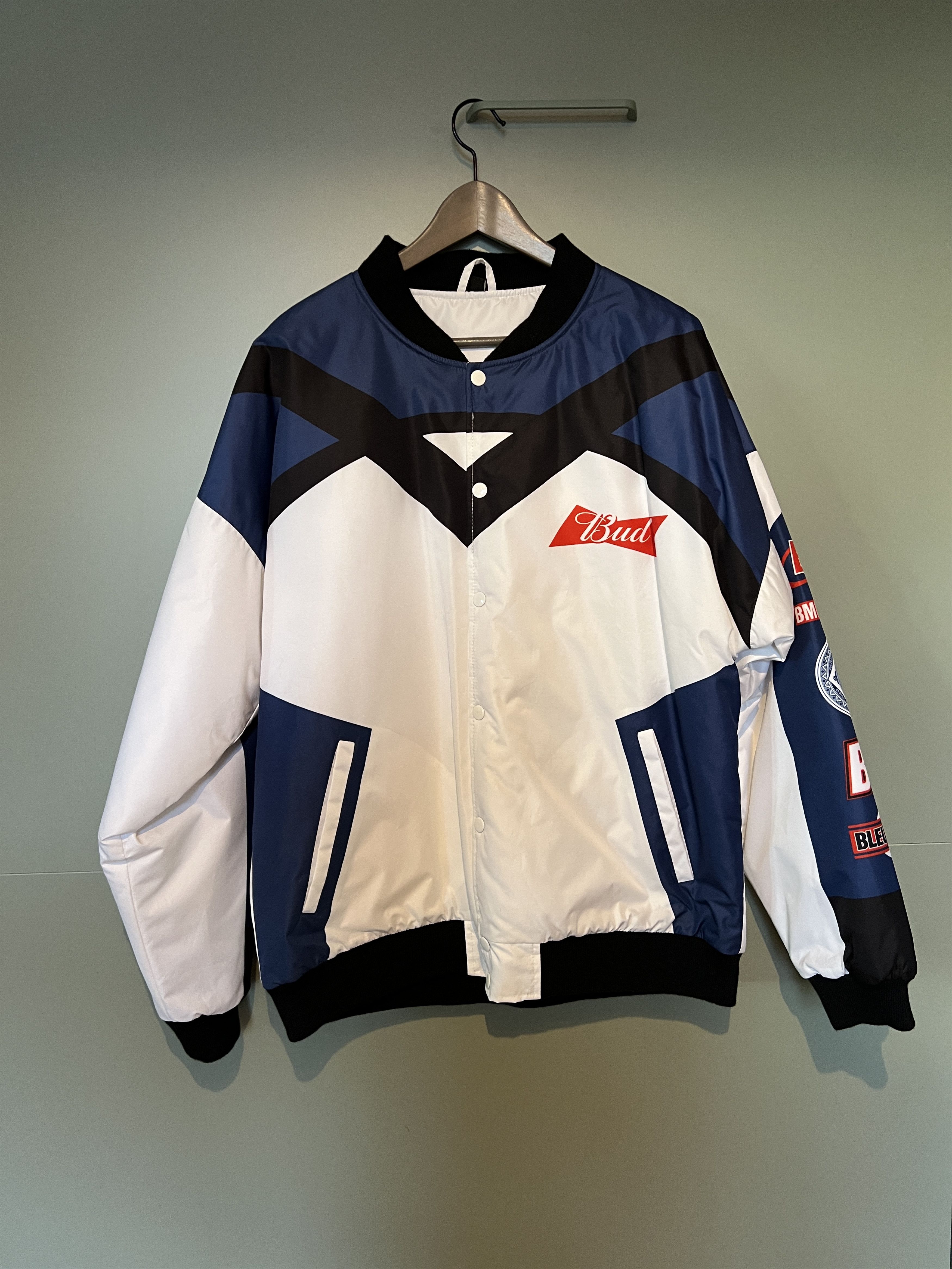 Other Budweiser promo merch bomber jacket Size US L / EU 52-54 / 3 - 1 Thumbnail