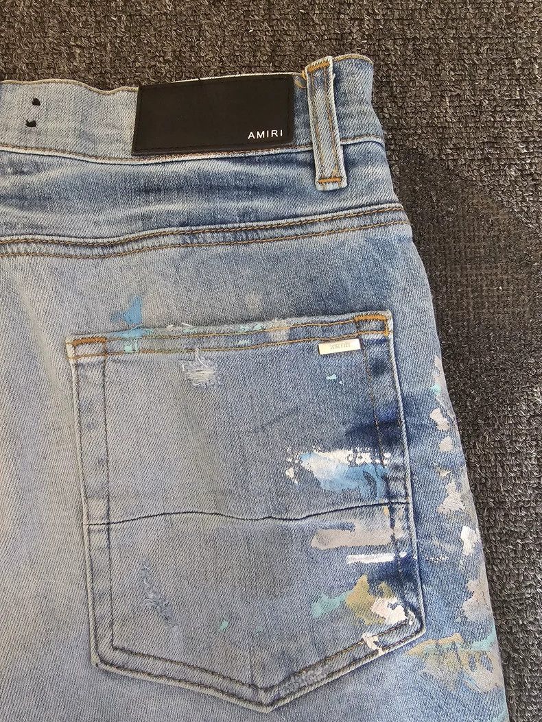 Amiri Amiri Painted Jeans Size US 29 - 6 Thumbnail