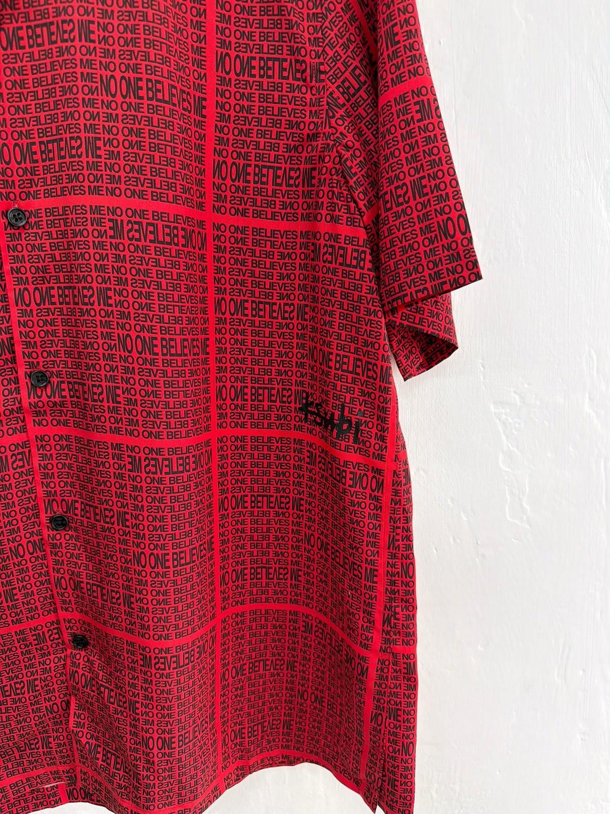 Ksubi new ksubi medium m short sleeve resort shirt no one red Size US M / EU 48-50 / 2 - 3 Thumbnail