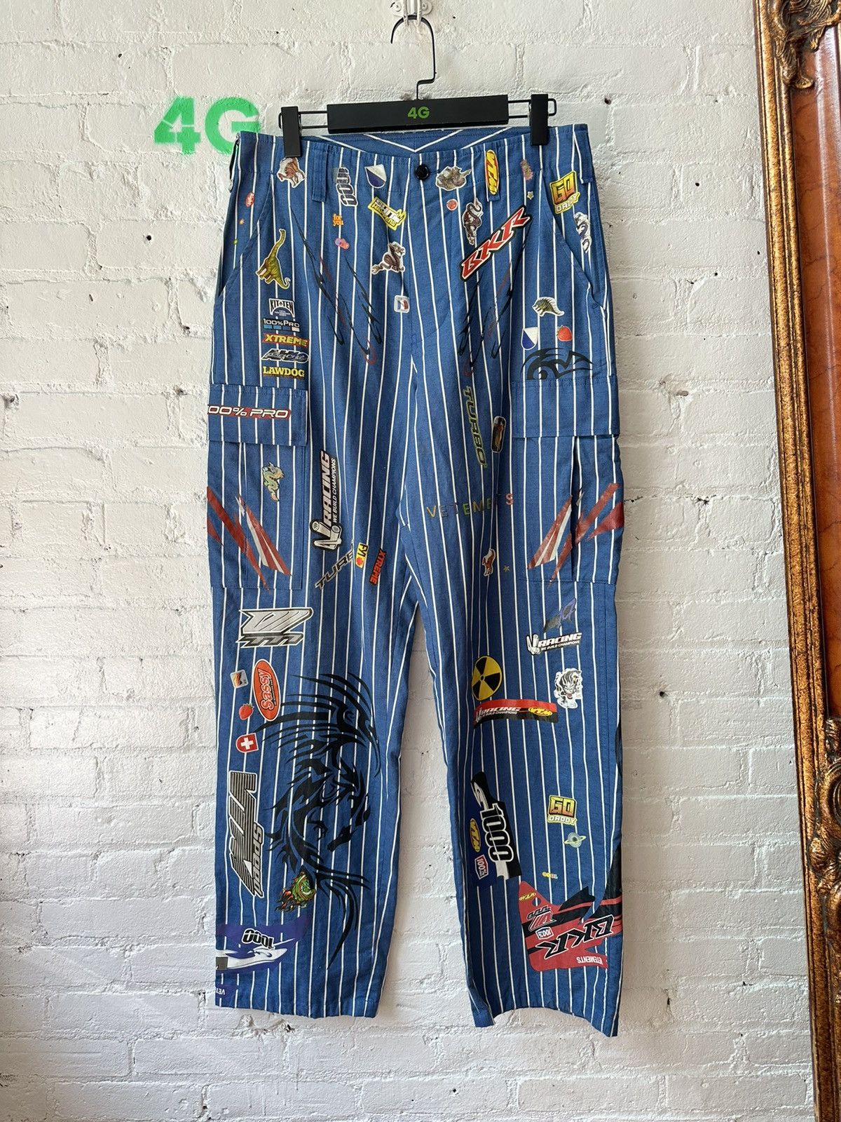 Vetements VETEMENTS 2019 PRINTED PANTS SZ L Size US 32 / EU 48 - 1 Thumbnail