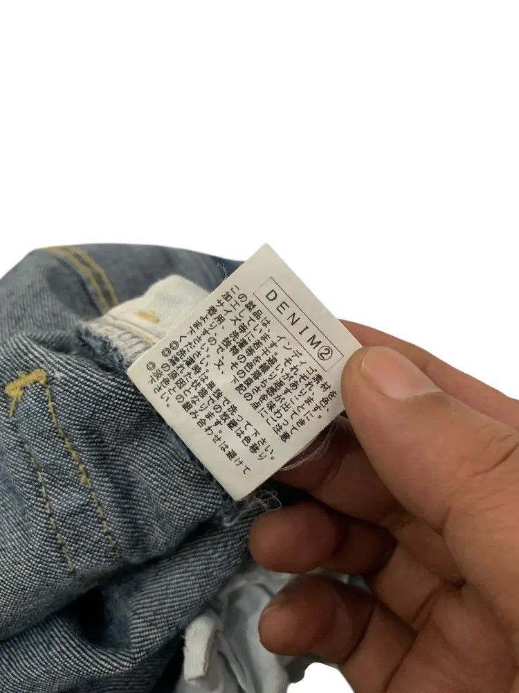 Frapbois Frapbois issey Miyake drop crotch spiral cut jeans Size US 30 / EU 46 - 10 Thumbnail