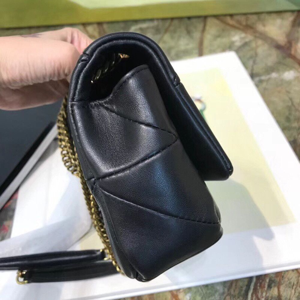Saint Laurent Paris o1s1wg111024 Size: OS / Small Jamie Lambskin Bag in Black Size ONE SIZE - 3 Thumbnail