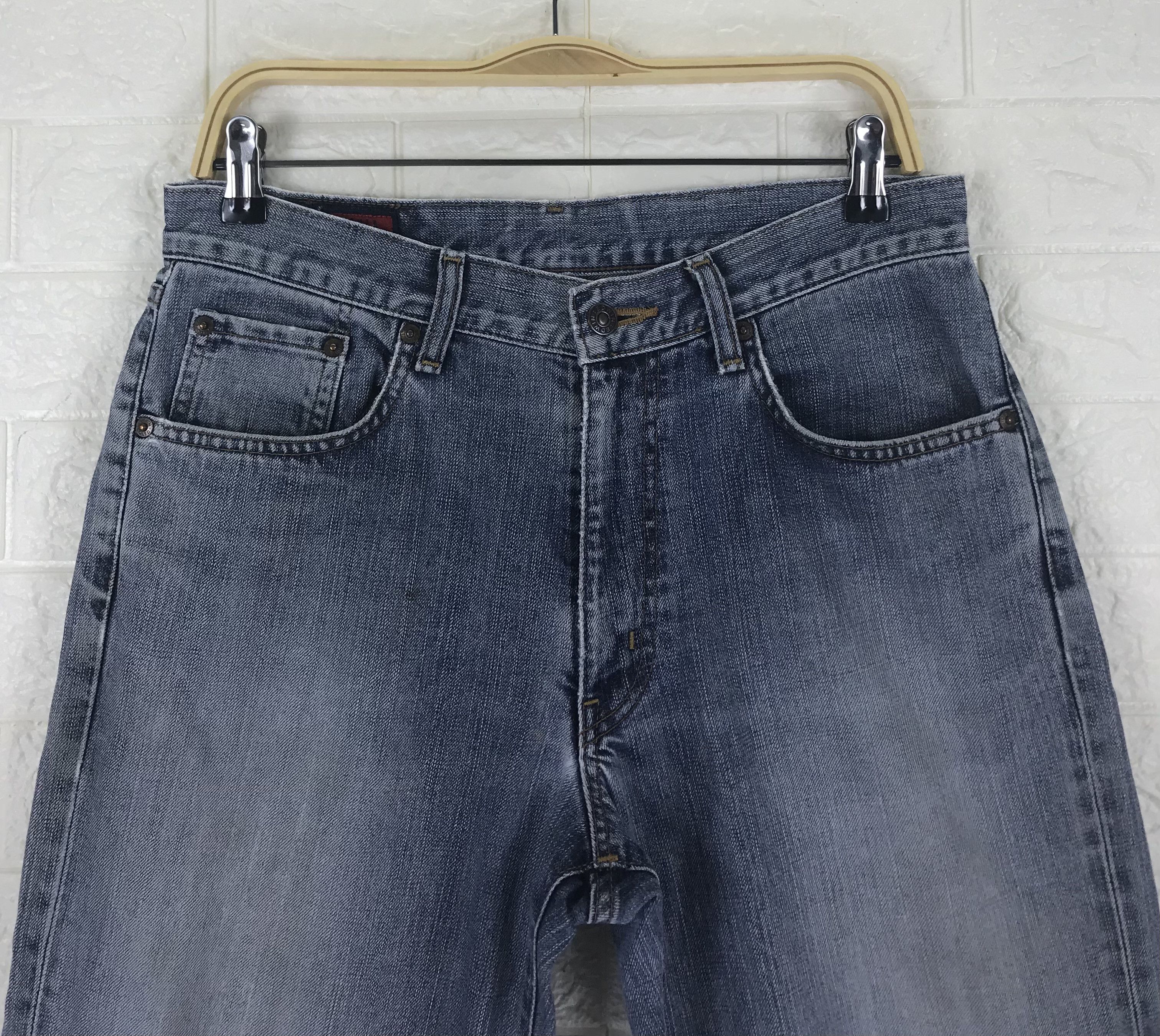 Edwin Vintage Edwin 503Z Regular Blue Washed Jeans Size US 31 - 2 Thumbnail