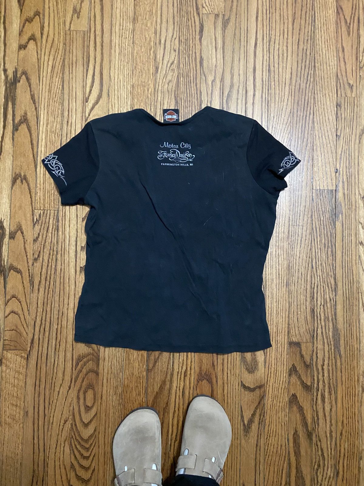 Harley Davidson Vintage harley davidson y2k t shirt Size XL / US 12-14 / IT 48-50 - 2 Thumbnail
