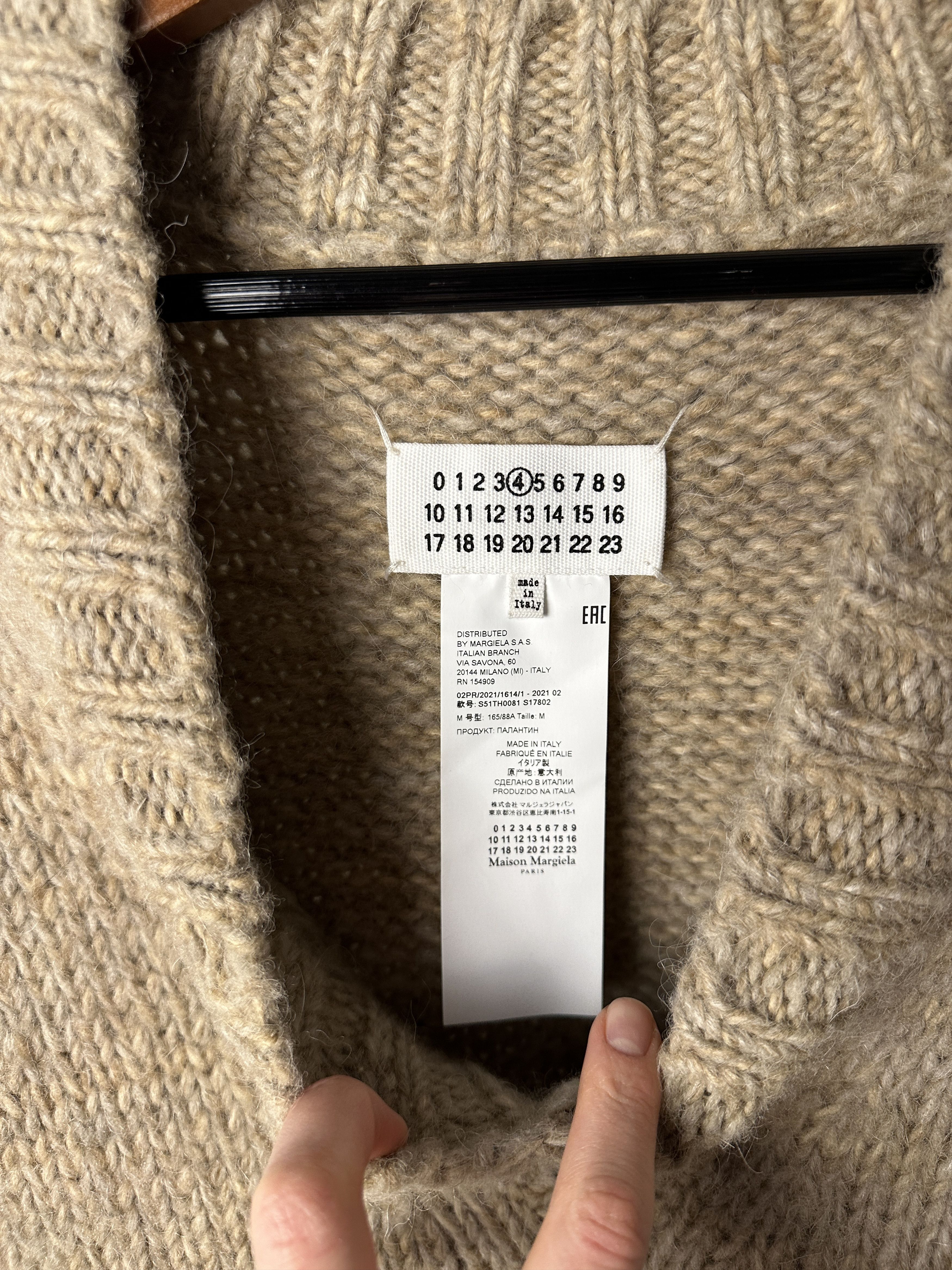 Maison Margiela MAISON MARGIELA Alpaca Wool Sweater Vest Size M / US 6-8 / IT 42-44 - 2 Thumbnail