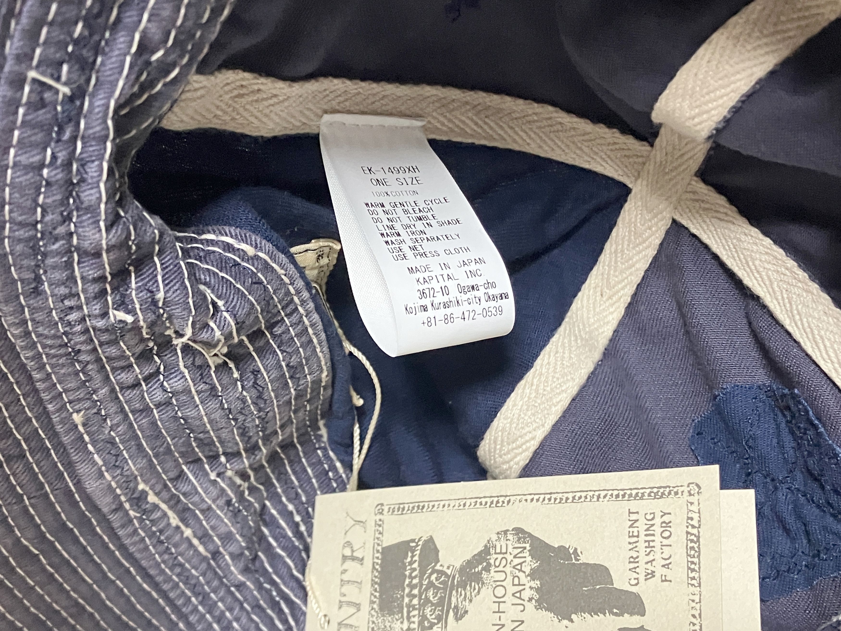 Kapital Kapital kountry chino old man and the sea crash remake hat Size ONE SIZE - 5 Thumbnail