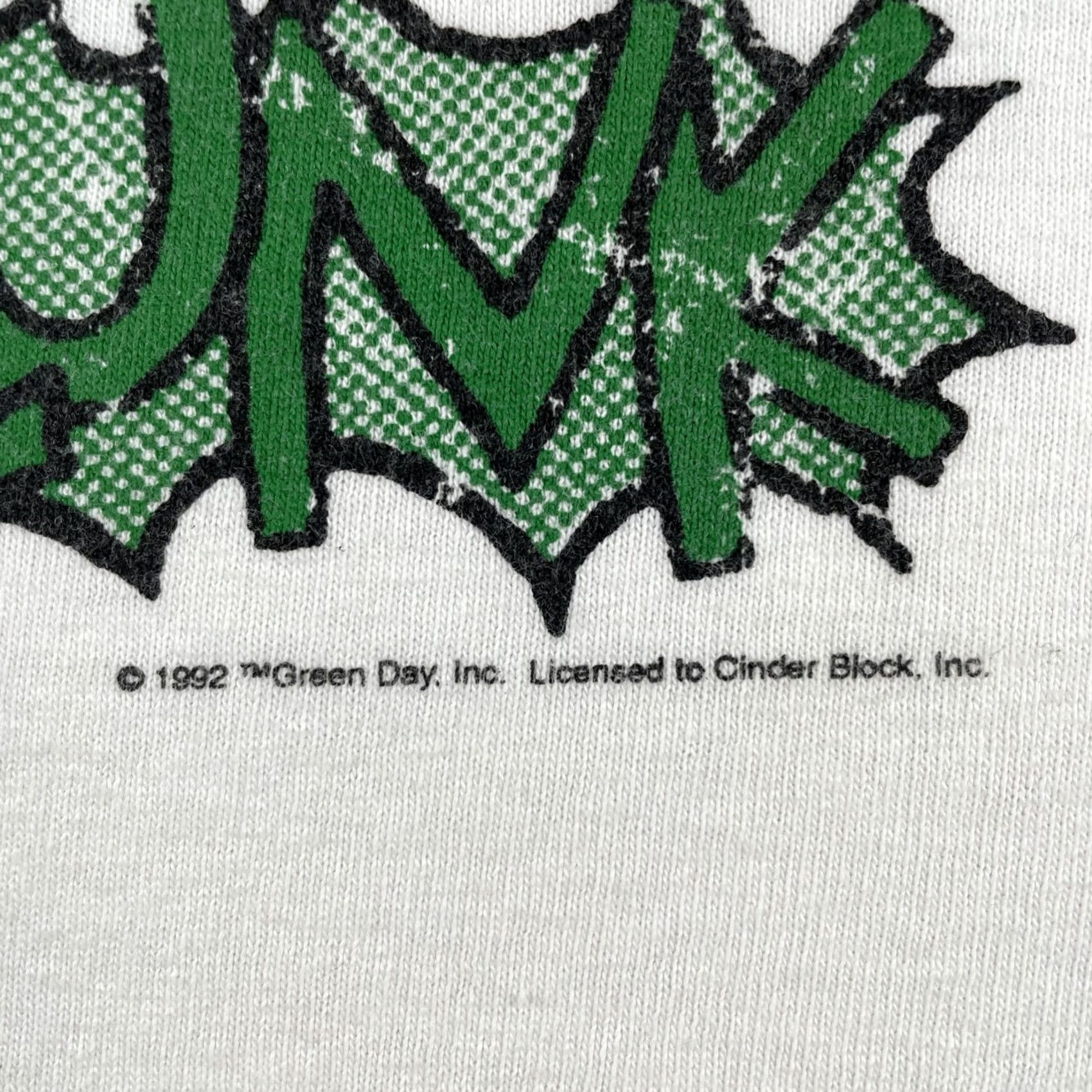 Gildan VINTAGE Green Day Kerplunk 1992 Gildan Heavy Cotton 2XL Shirt Mens Size US XXL / EU 58 / 5 - 4 Thumbnail