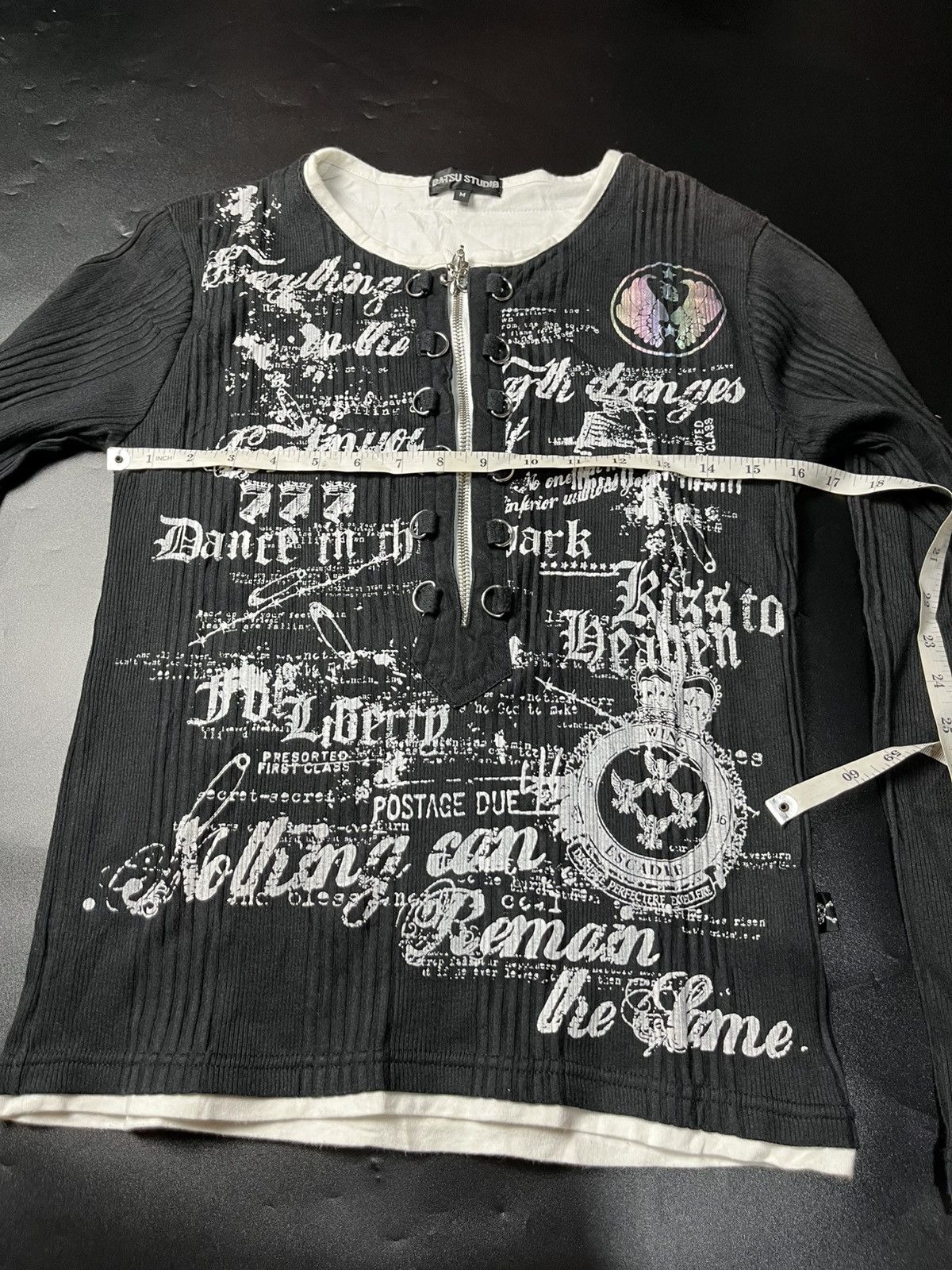 If Six Was Nine × Japanese Brand × Le Grande Bleu (L.G.B.) Japanese Batsu Studio Poem Style Gimmick Zip Size US M / EU 48-50 / 2 - 9 Thumbnail