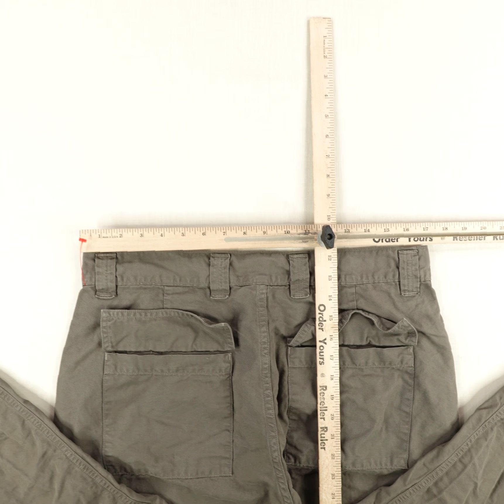 Agolde VINTAGE Agolde Cargo Pants Mens 32 Regular Gray Casual Workwear Relaxed Fit Baggy Utility Trousers Size US 32 / EU 48 - 7 Thumbnail