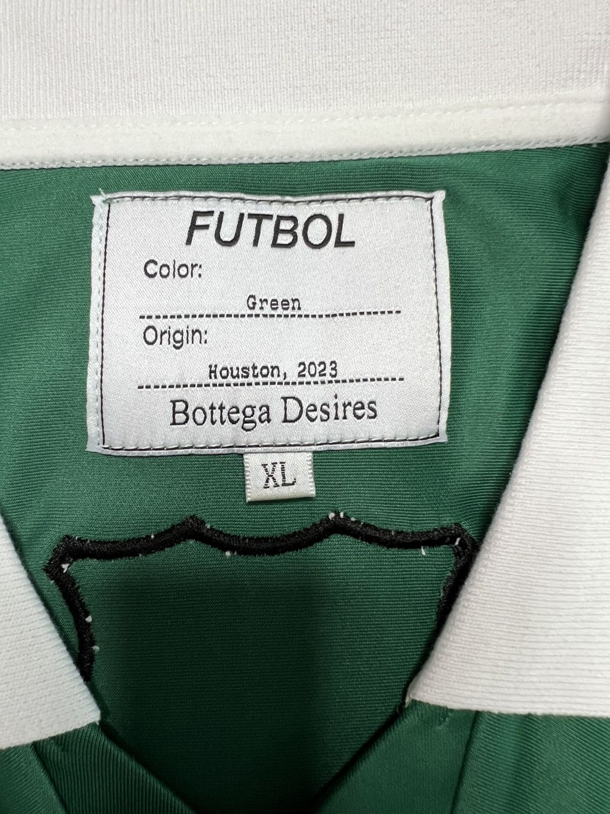 Bottega Desires Bottega Desires Futbol Jersey SIZE MEDIUM Size US M / EU 48-50 / 2 - 4 Thumbnail