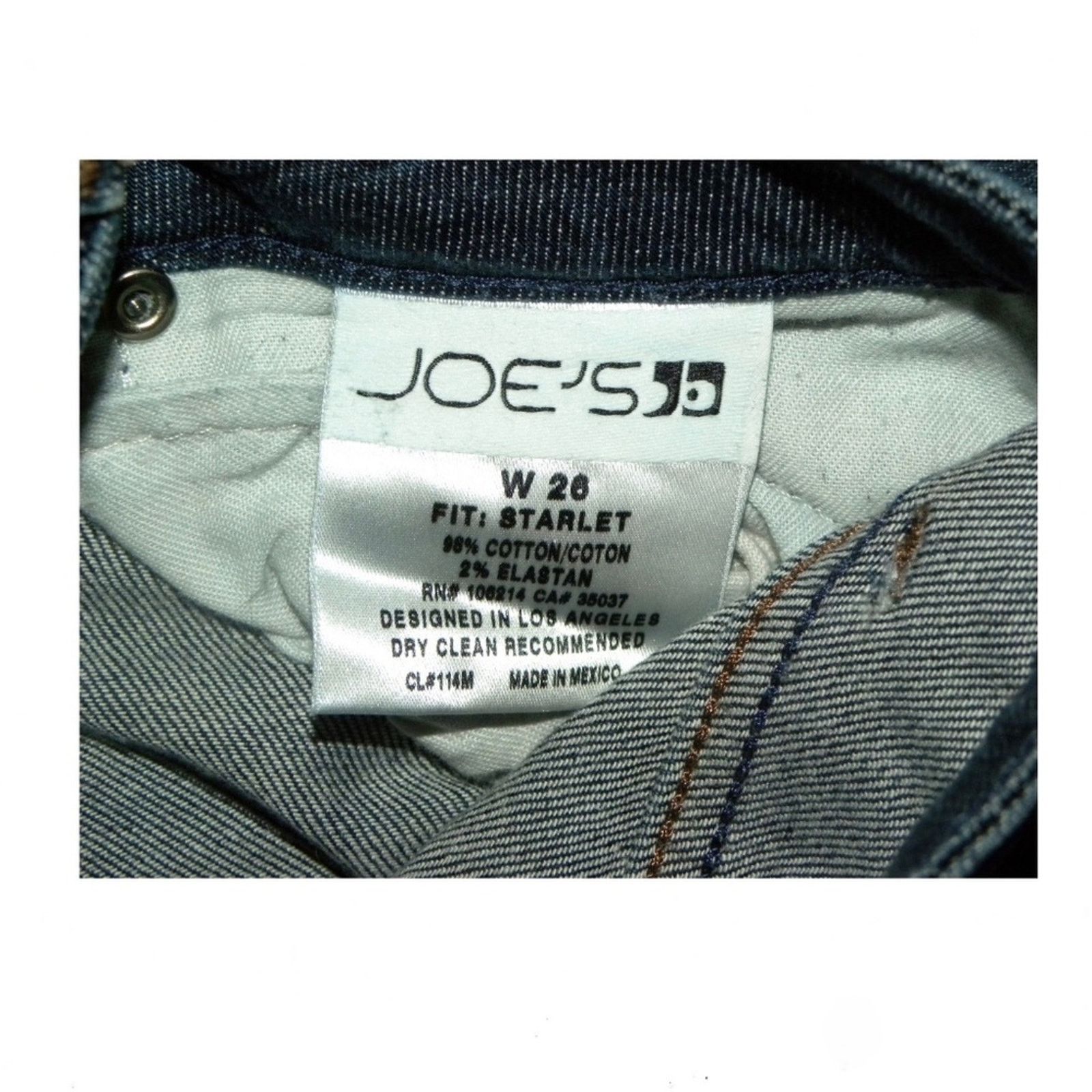 Joe's Joe's Jeans Slim Boot Cut The STARLET Eames Wash | Size 26 Size 26" / US 2 / IT 38 - 3 Thumbnail