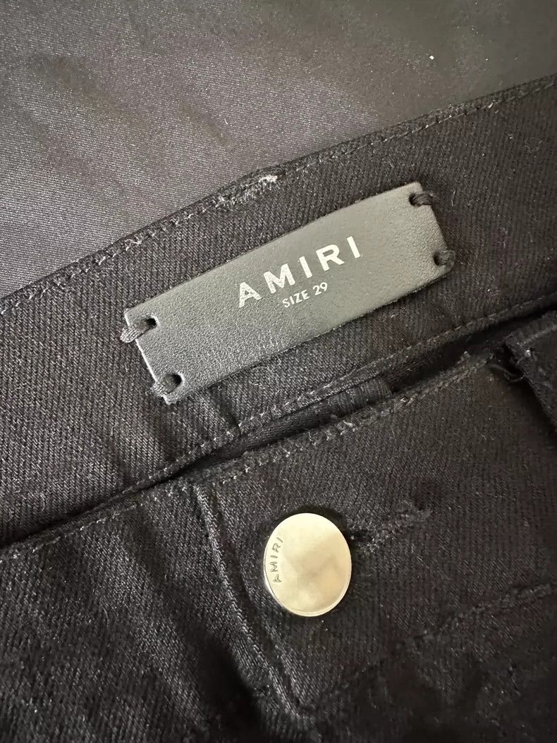 Amiri Amiri 19SS MX1 Diamond Patch Skinny Jeans 2502-Nextarrow Size US 29 - 6 Thumbnail
