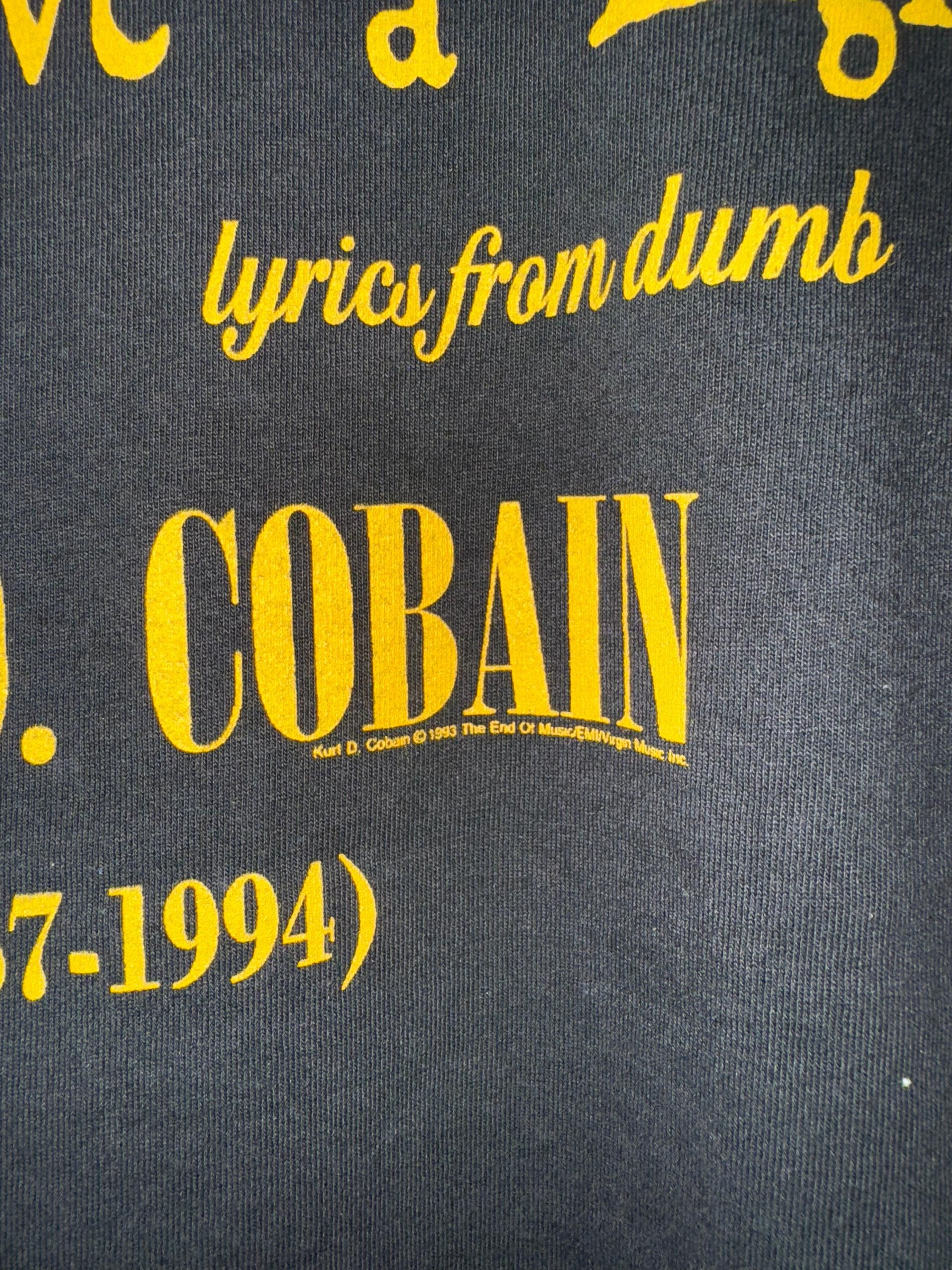 Band Tees × Vintage Vintage reprint kurt cobain memorial tee🔥🔥🔥 Size US L / EU 52-54 / 3 - 7 Thumbnail