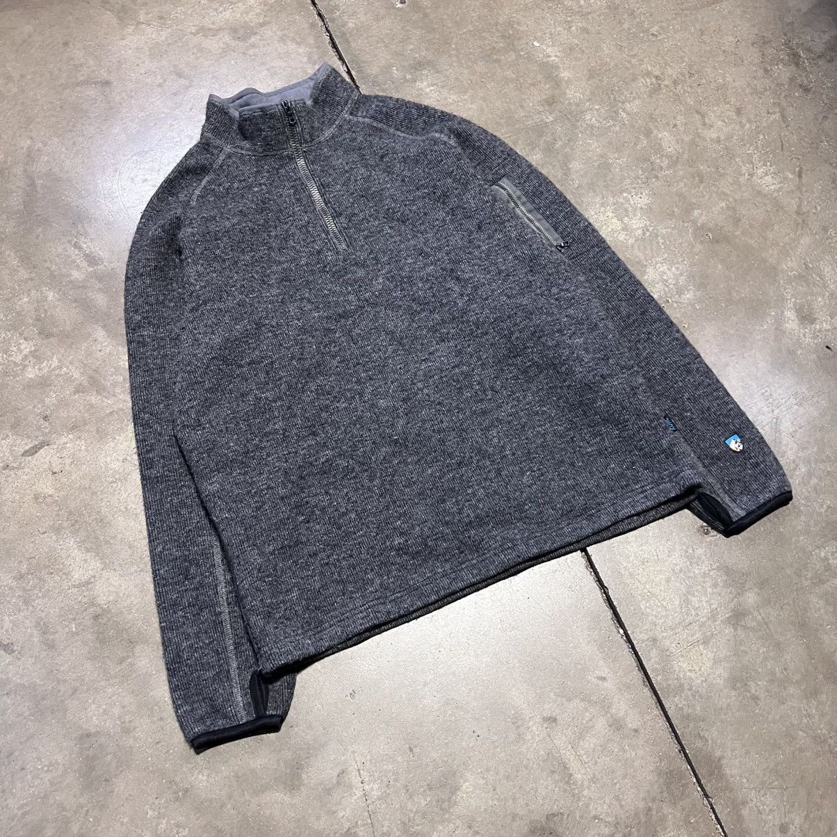Kuhl Kuhl Fleece Quarter Zip Sweater Thor Thermokore Sweatshirt Size US M / EU 48-50 / 2 - 2 Thumbnail