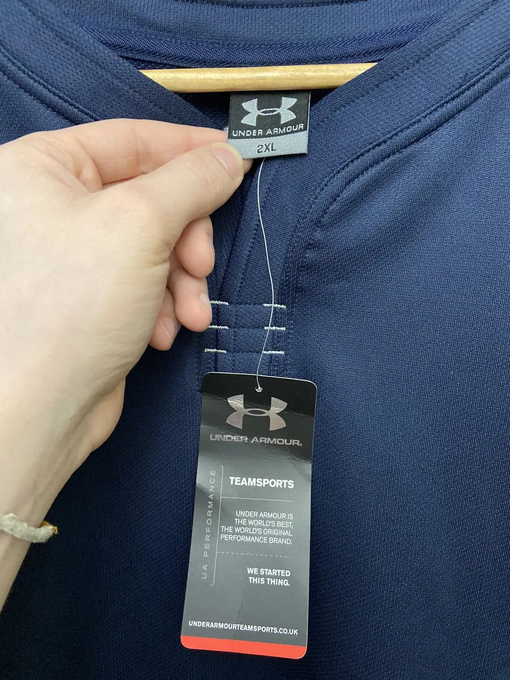 Under Armour NEW NWT UNDER ARMOUR T SHIRT TEE Y2K DRILL DRIP TRAINING SKA Size US XXL / EU 58 / 5 - 9 Thumbnail