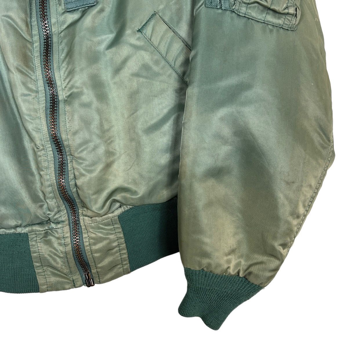 Schott 🔥 VINTAGE SCHOTT BROS MA-1 1949 REVERSIBLE BOMBER JACKET Size US S / EU 44-46 / 1 - 6 Thumbnail