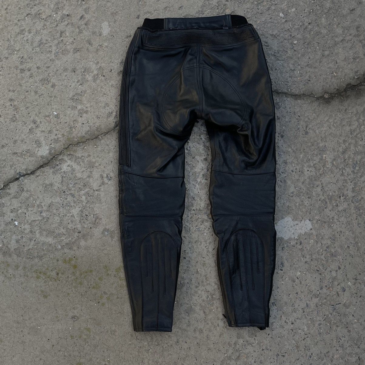 Leather × Vintage Vintage Leather Pants Y2K 90s Moto Takai Japanese Brand Size US 30 / EU 46 - 2 Thumbnail