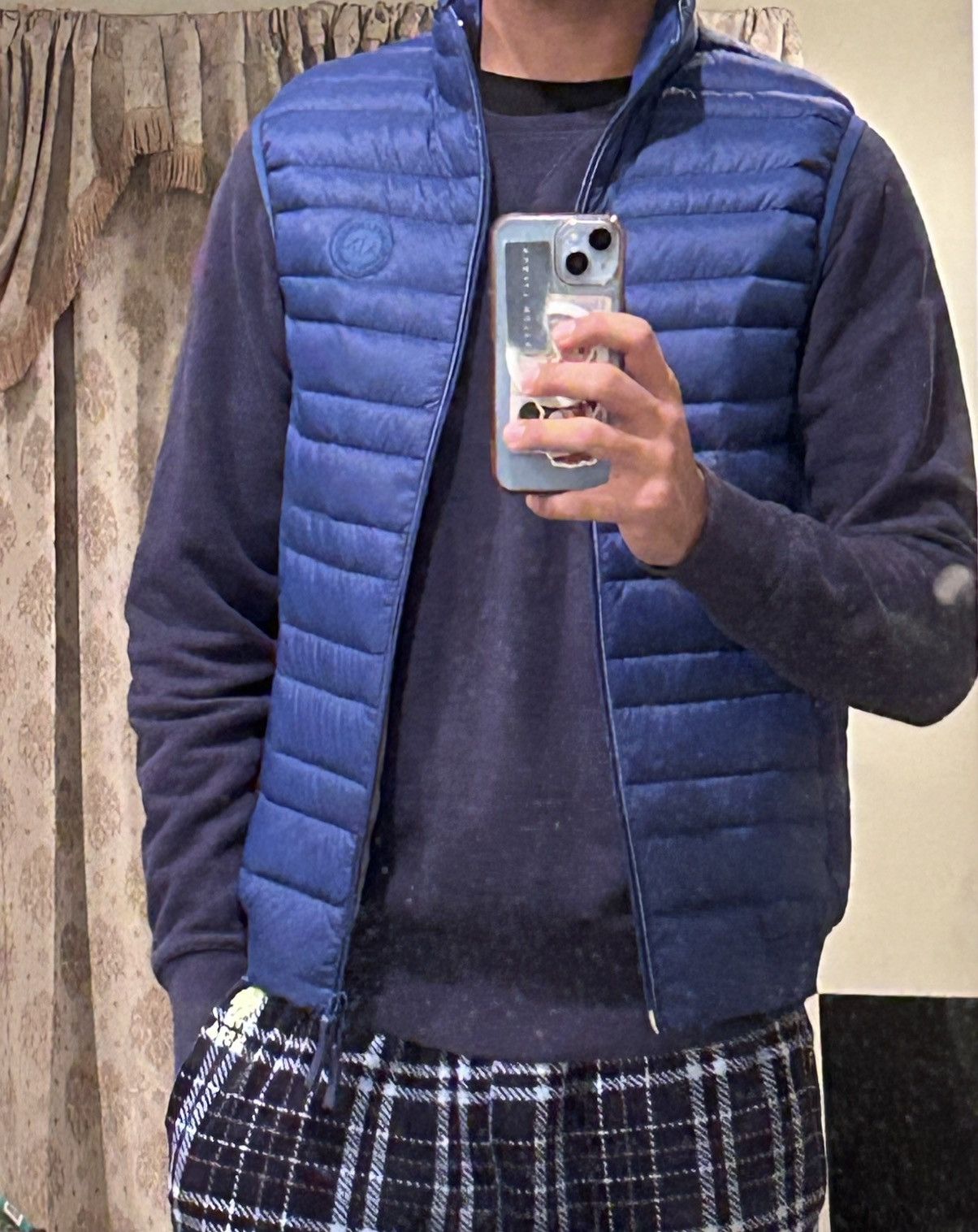 Armani Exchange × Vintage Armani Blue Gilet Size US S / EU 44-46 / 1 - 5 Thumbnail