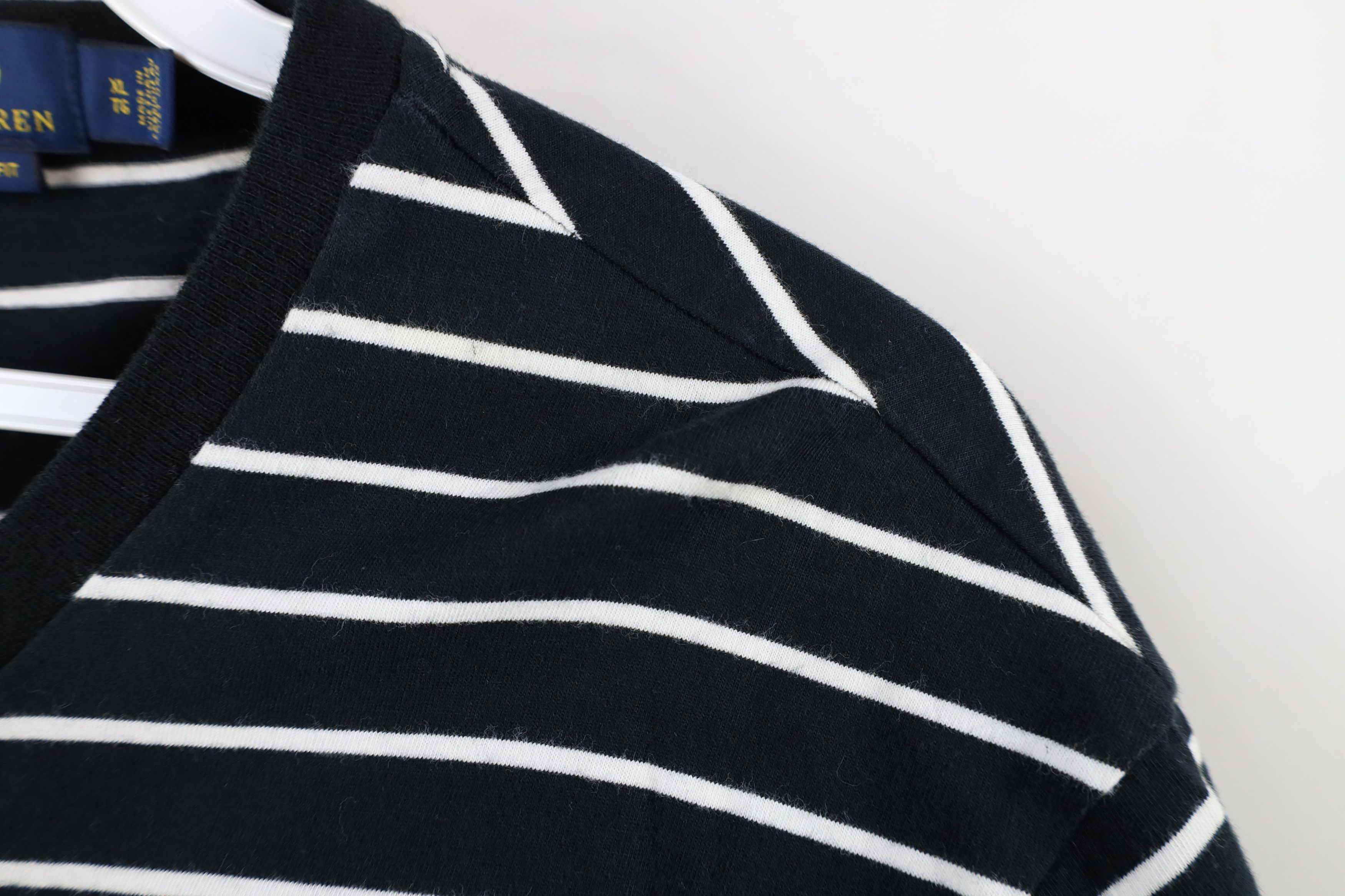 Ralph Lauren × Vintage Vintage Y2K Ralph Lauren Fit Striped Short Sleeve T-Shirt Size US XL / EU 56 / 4 - 8 Thumbnail