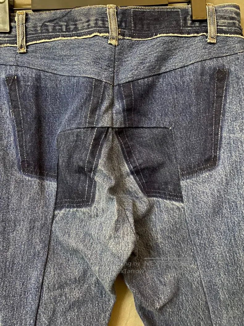 Vetements Vetements size L Distressed Patchwork Denim Pants Size US 27 - 4 Thumbnail