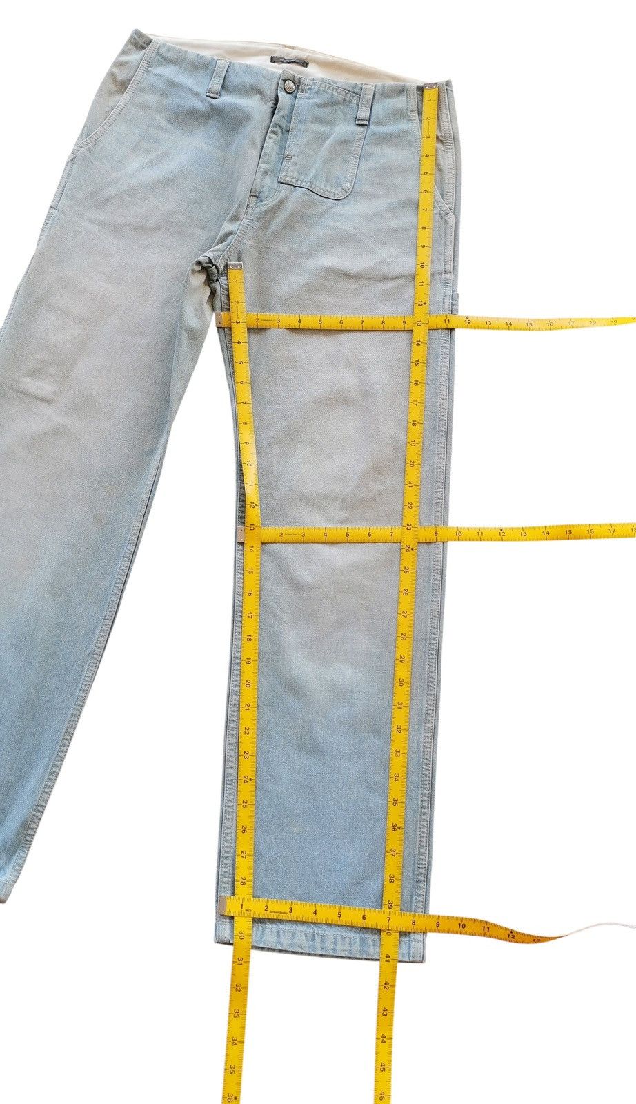 realmad HECTIC realmadHECTIC Japan Jeans 33x30.5 Size US 33 - 9 Thumbnail