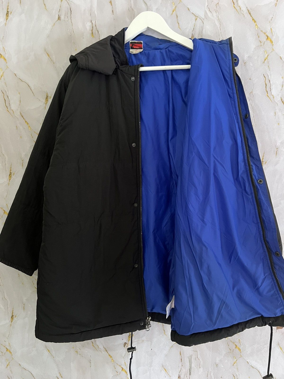 Nike Vintage Nike Parka Jacket 90s Sportswear Outerwear Size US L / EU 52-54 / 3 - 3 Thumbnail