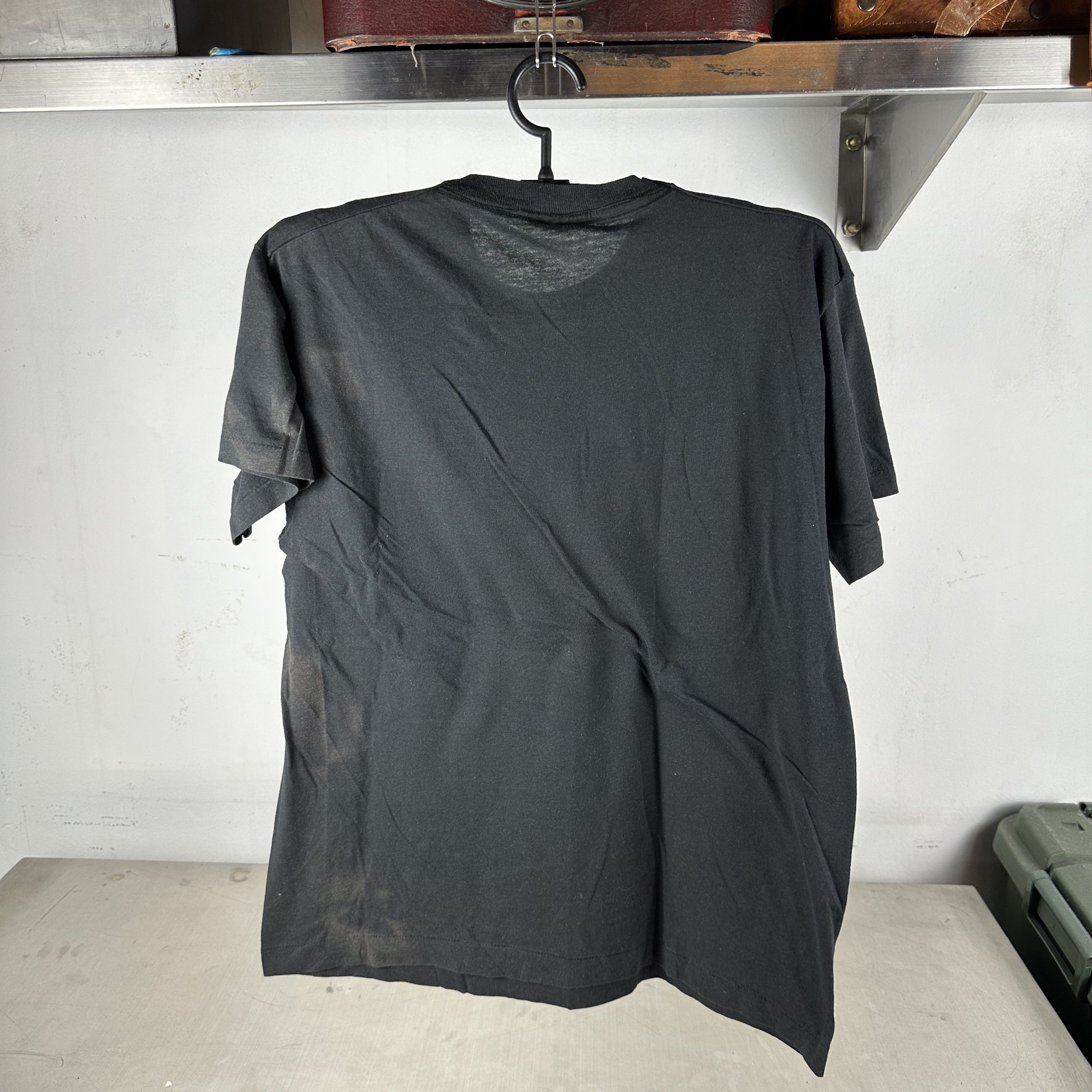 Vintage ​​​​Vintage 80s F*ck Everything Humor Typography T-shirt Size US L / EU 52-54 / 3 - 5 Thumbnail