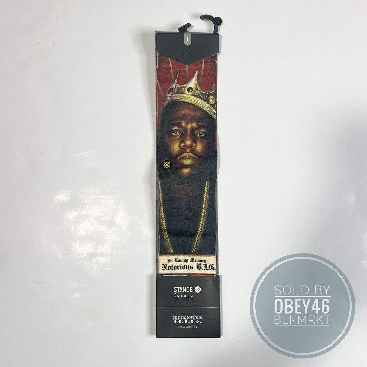 Stance Socks Stance Anthem Socks The Notorious B.I.G In Loving Memory Size ONE SIZE - 1 Thumbnail