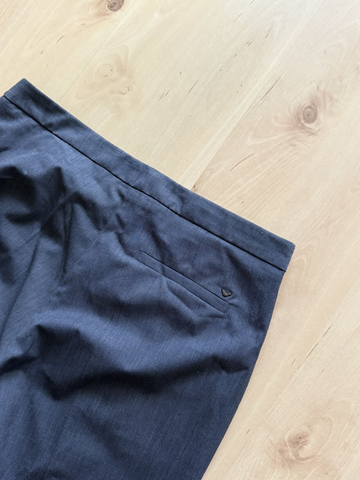Giorgio Armani Giorgio Armani Jeans tailored wide leg trousers pants vtg Size 27" / US 4 / IT 40 - 11 Thumbnail