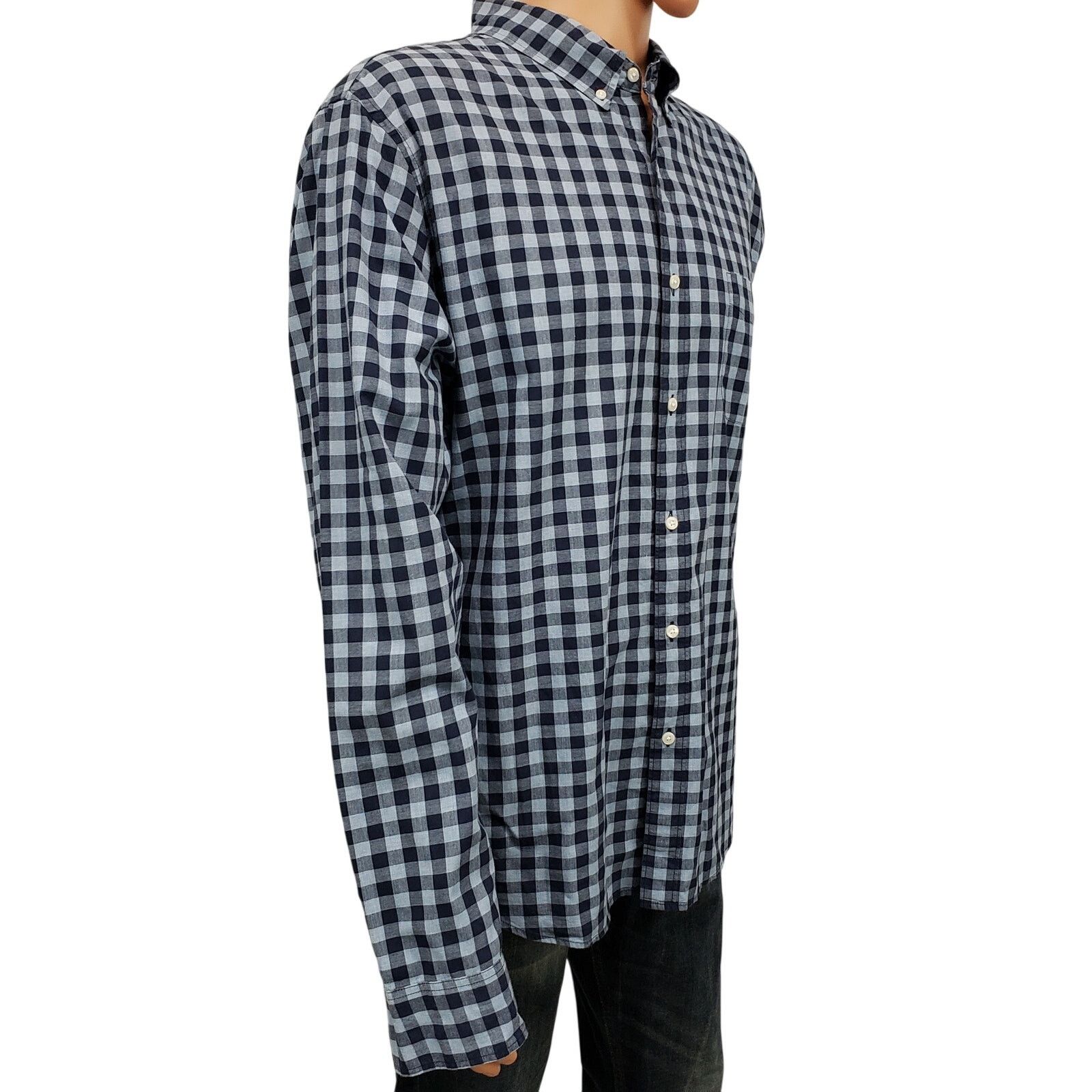 J.Crew J. Crew Shirt Classic Fit XL Gingham Check Button down L/S Size US XL / EU 56 / 4 - 4 Thumbnail