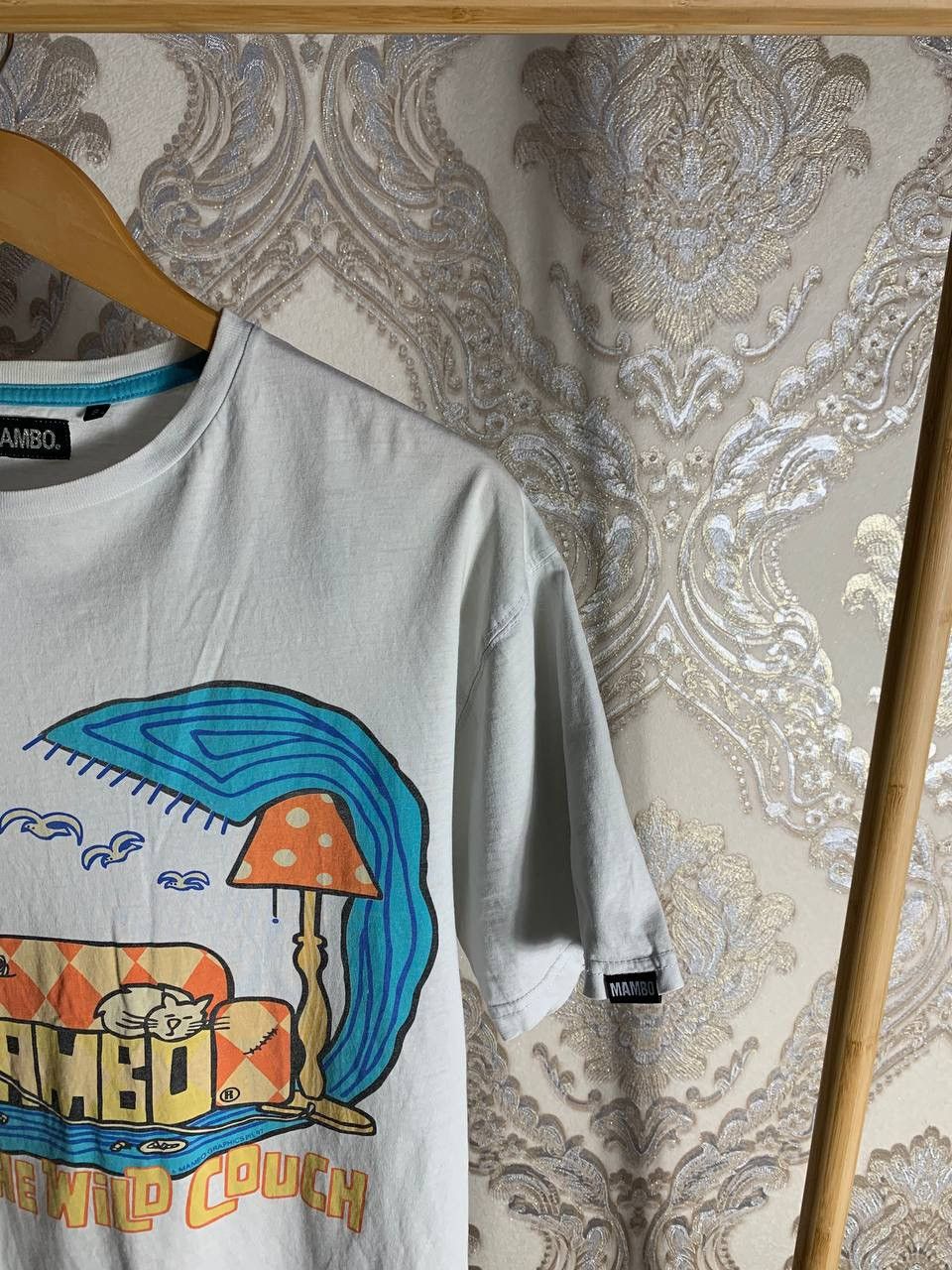 Mambo × Vintage VERY RARE MAMBO RIDE THE WILD COUCH SURF T-SHIRT Y2K 90s Size US S / EU 44-46 / 1 - 2 Thumbnail