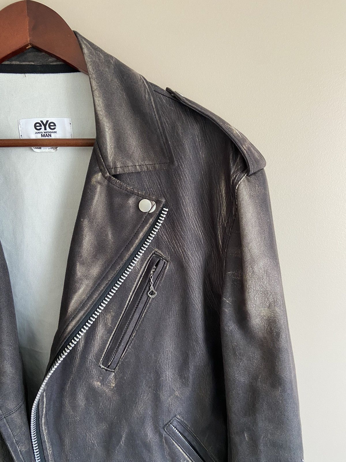 Comme des Garcons × Junya Watanabe JUNYA WATANABE x CDG x EYE 22SS Riders Jacket Size US M / EU 48-50 / 2 - 2 Thumbnail