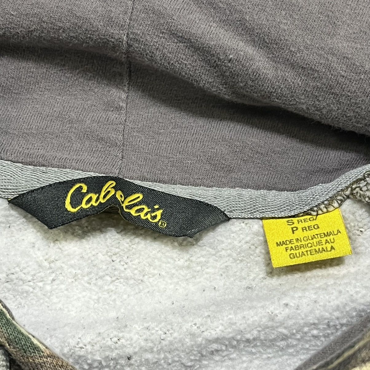 Cabelas VINTAGE Y2K CABELA'S CAMO OUTDOOR GRUNGE SKATER HOODIE SMALL Size US S / EU 44-46 / 1 - 5 Thumbnail