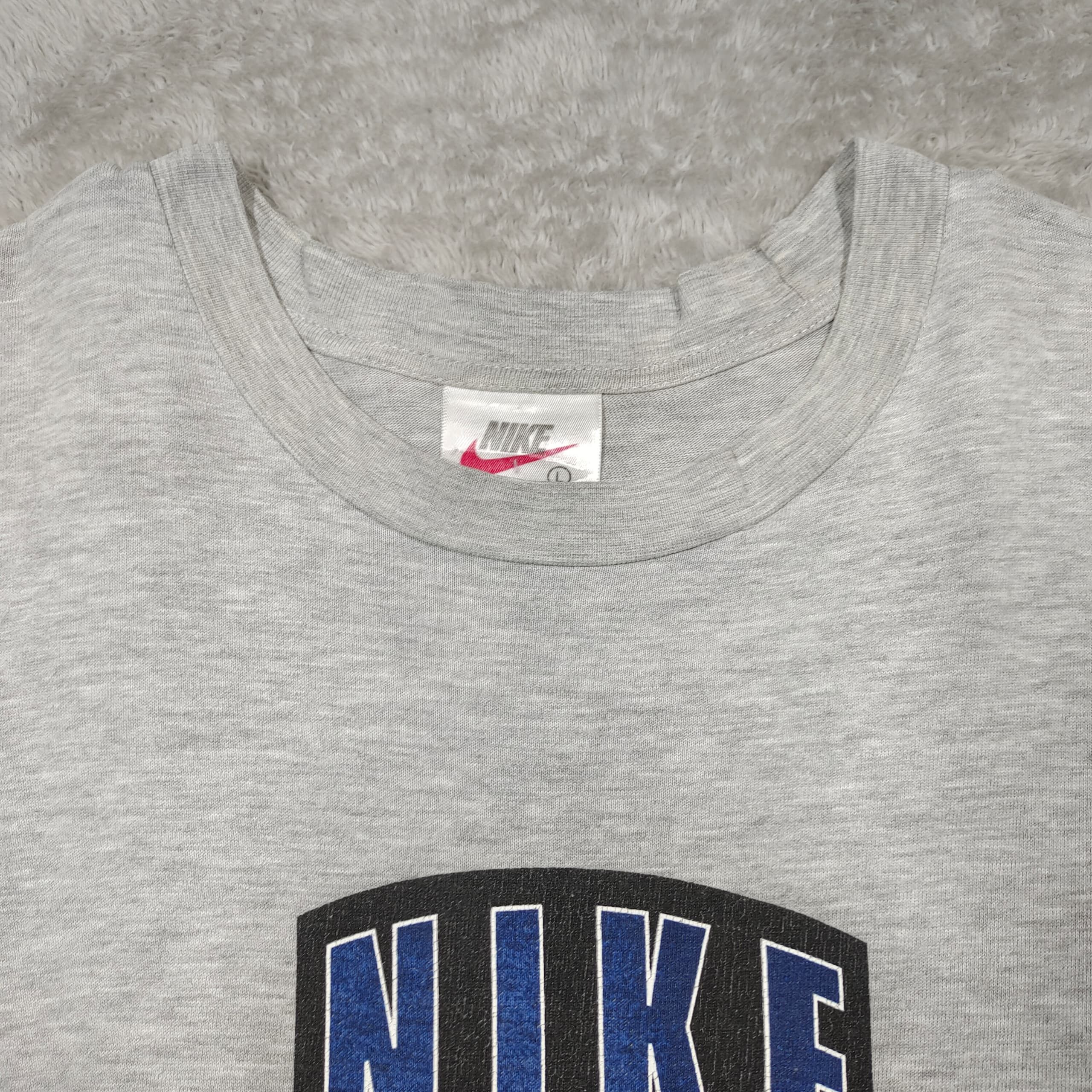 Nike × Vintage VINTAGE TRASHED NIKE SPIRIT OF SPORT LONG SLEEVE T SHIRT Size US L / EU 52-54 / 3 - 4 Thumbnail