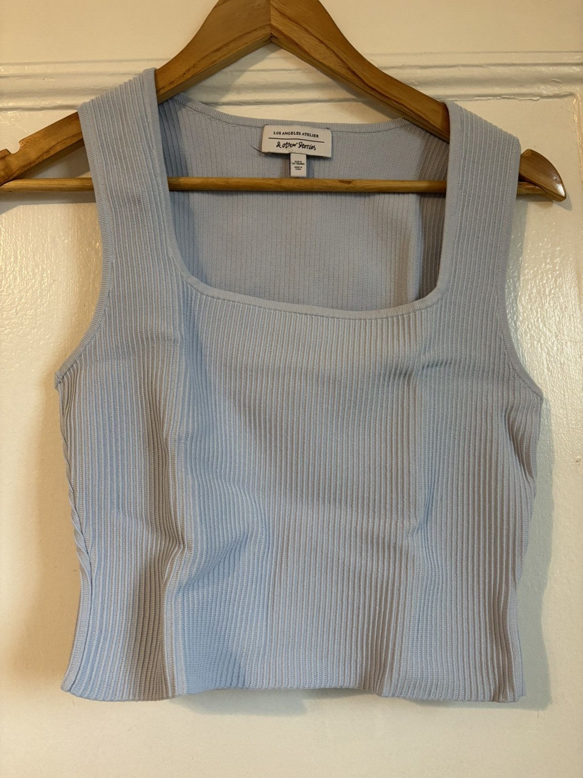 & Other Stories Baby blue crop top Size S / US 4 / IT 40 - 1 Preview