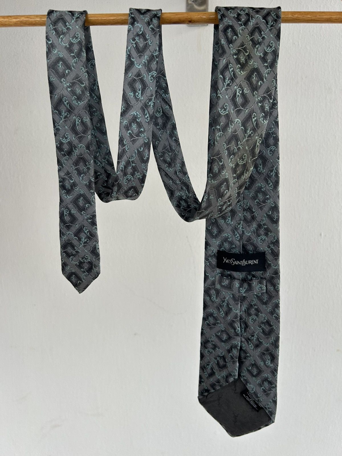 Yves Saint Laurent YSL Vintage Tie Size ONE SIZE - 2 Thumbnail