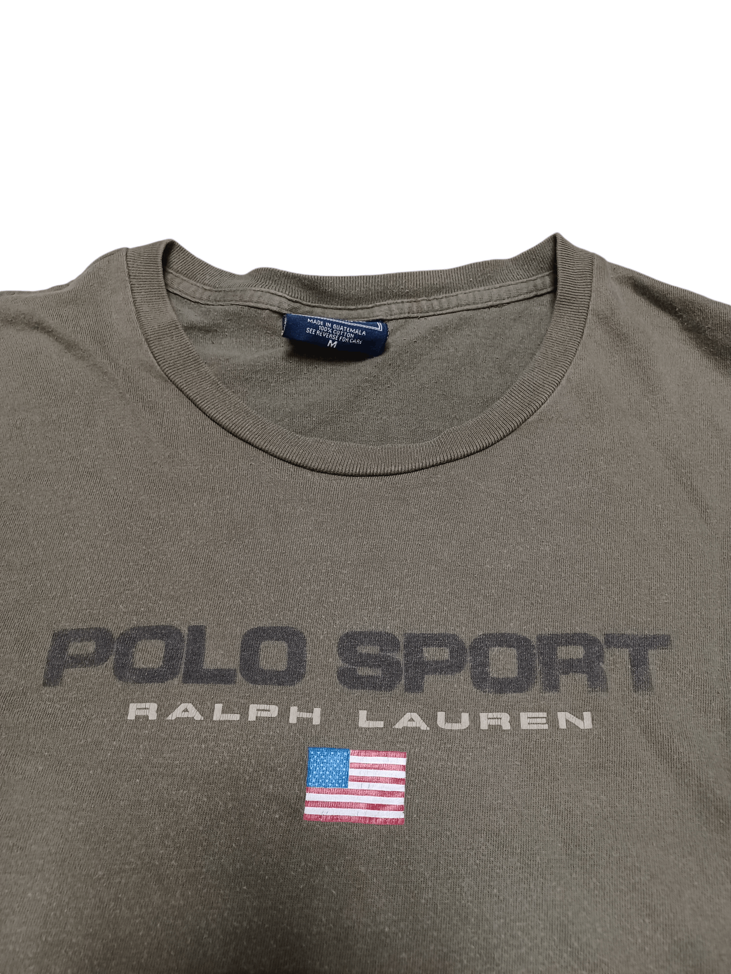 Polo Ralph Lauren POLO SPORT RALPH LAUREN AMERICAN FLAG VINTAGE FADED LONG Size US M / EU 48-50 / 2 - 2 Thumbnail