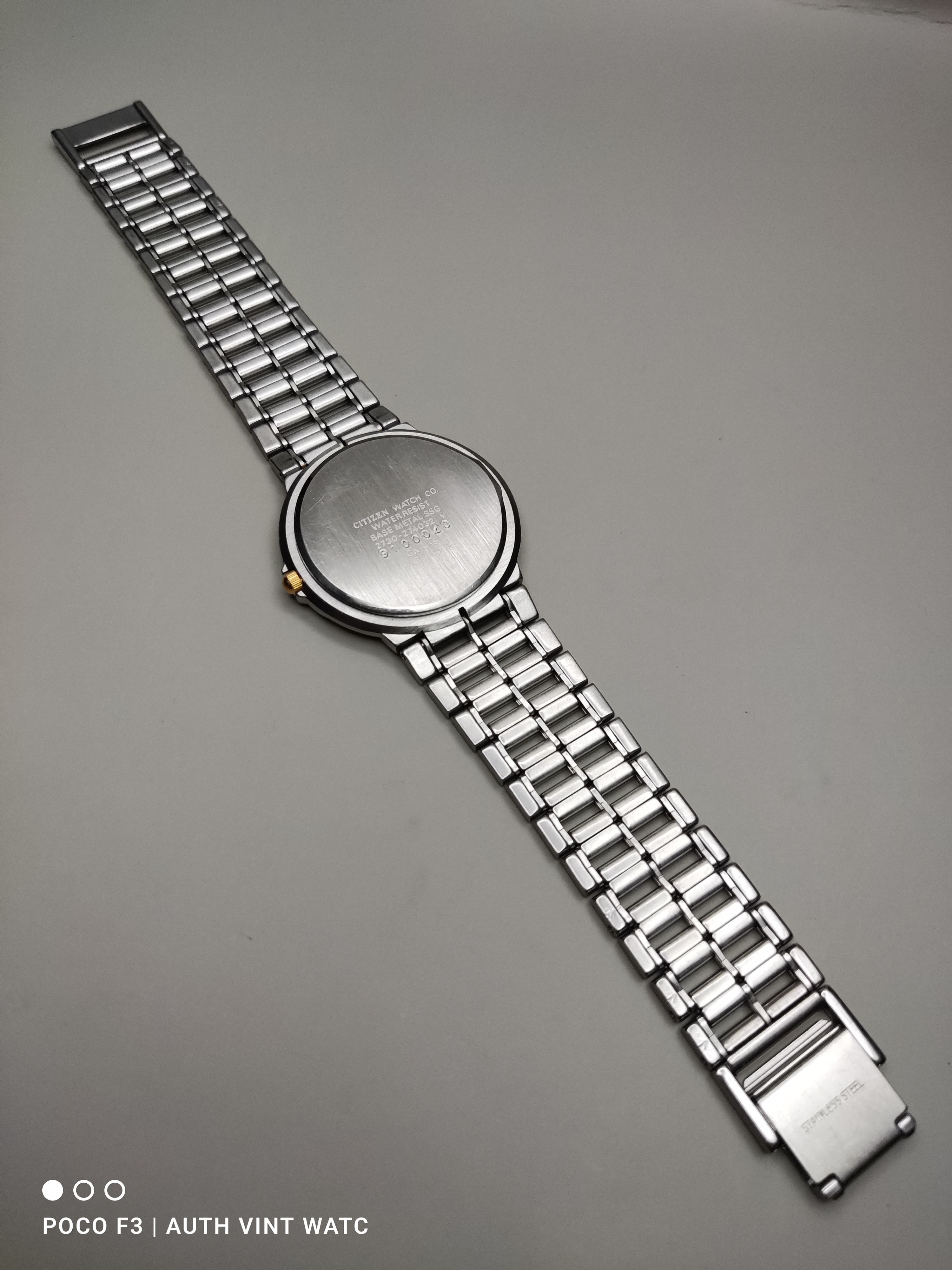 Citizen Authentic Vintage Citizen Quartz Exceed Unisex 2730 Size ONE SIZE - 7 Thumbnail