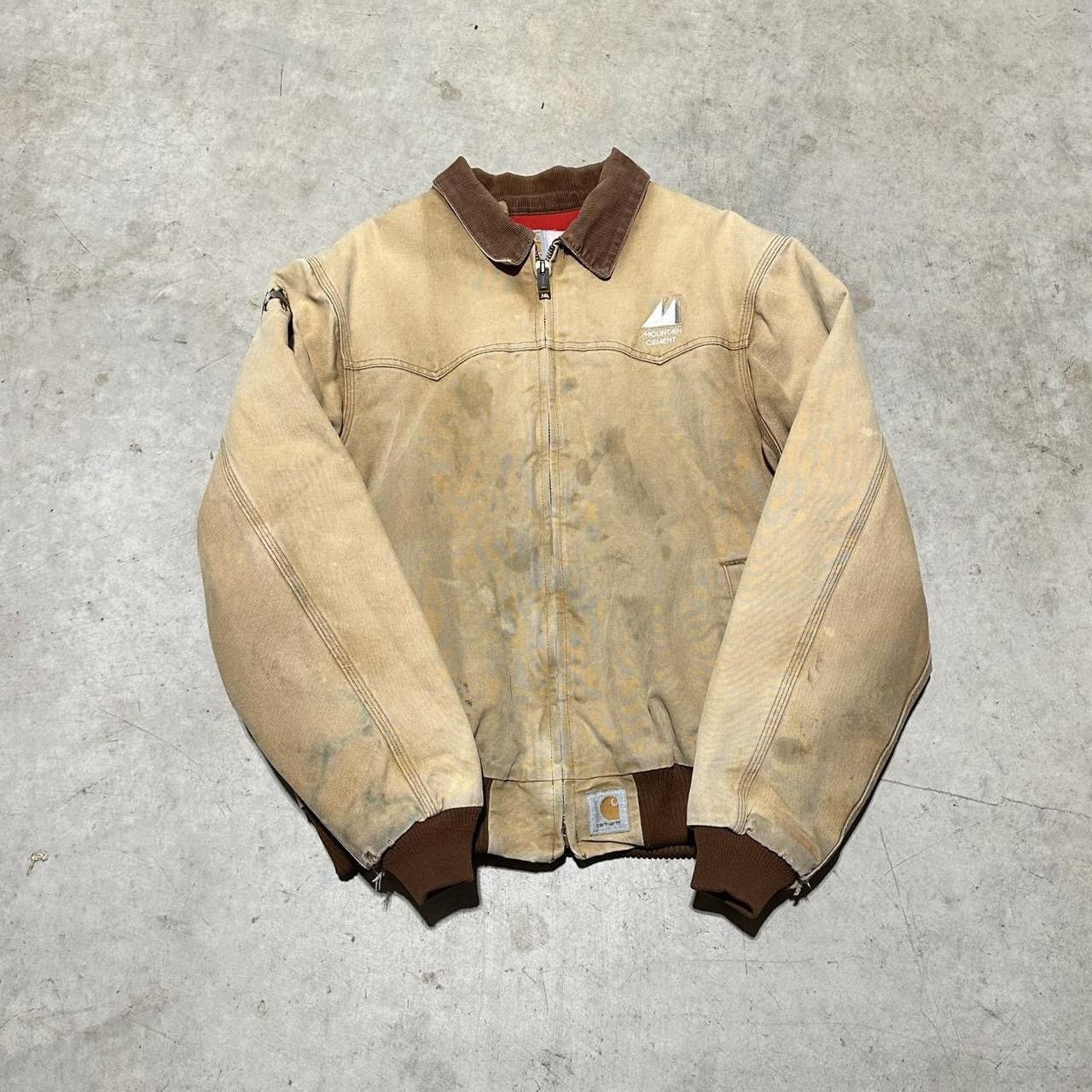 Carhartt Vintage Tan and brown Carhart Santa Fe jacket XL Size US XL / EU 56 / 4 - 1 Thumbnail
