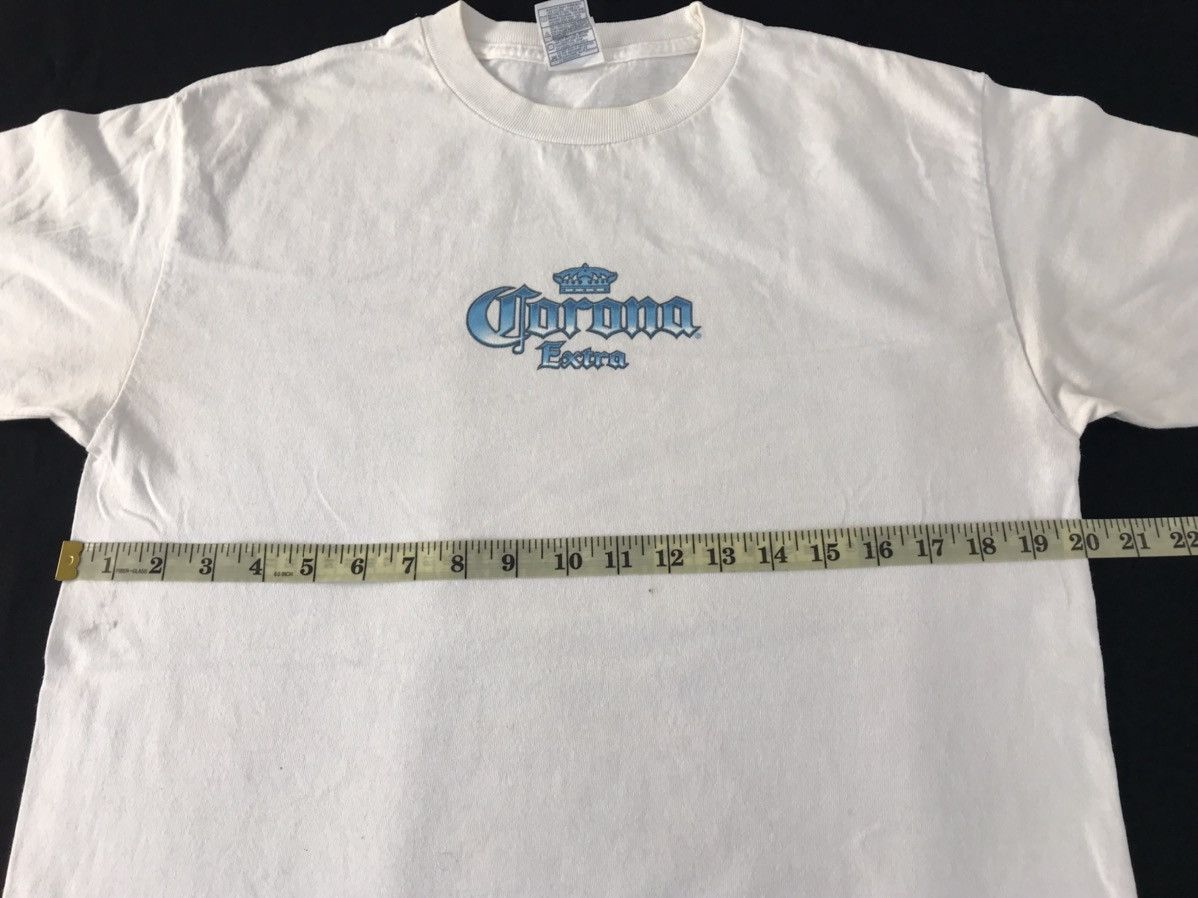 Japanese Brand 90s Mas Fina Corona Extra Beer Drink Big Sexy Girl Tee Size US M / EU 48-50 / 2 - 9 Thumbnail