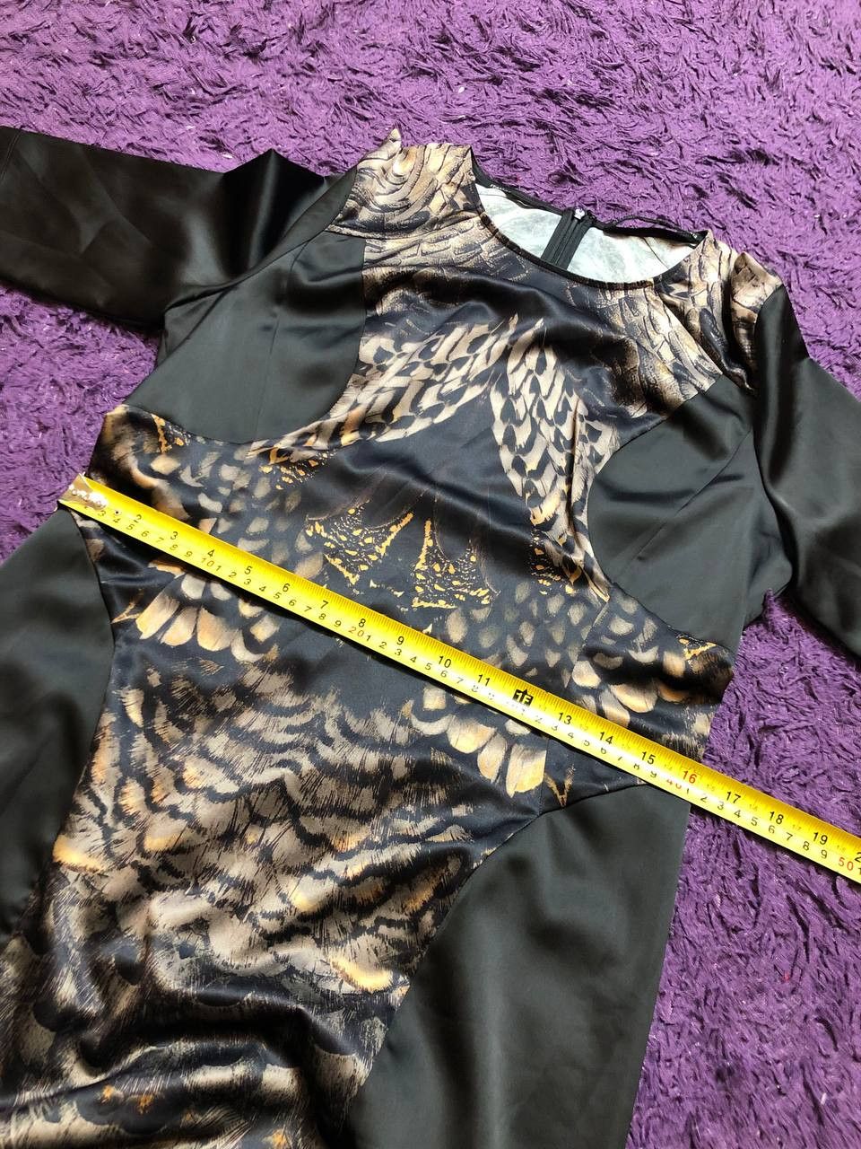Allsaints Vintage Allsaints Y2K Animal Print Midi Dress Size 10 Size L / US 10 / IT 46 - 9 Thumbnail