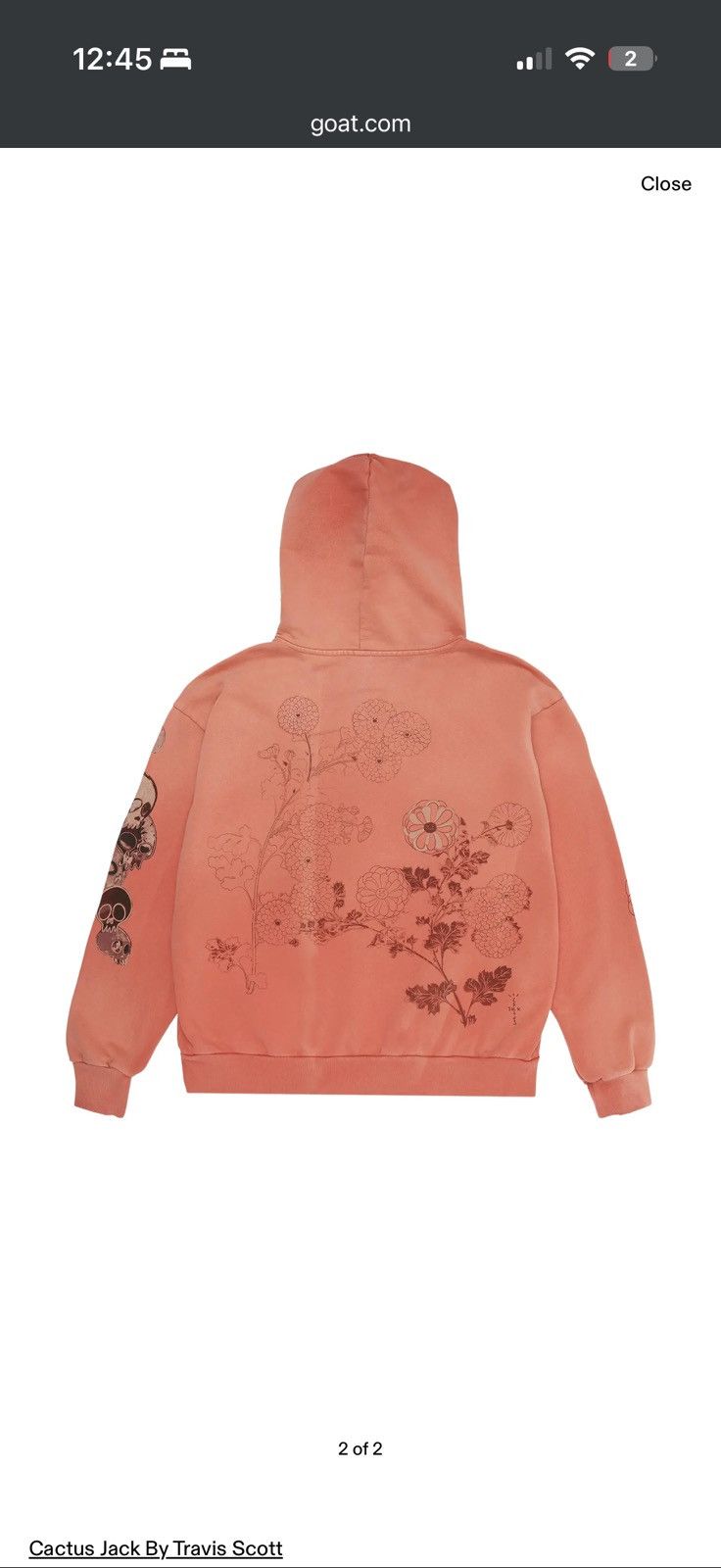 Travis Scott Travis Scott Cactus Jack Murakami Takashi The Path Hoodie Size US XL / EU 56 / 4 - 2 Thumbnail