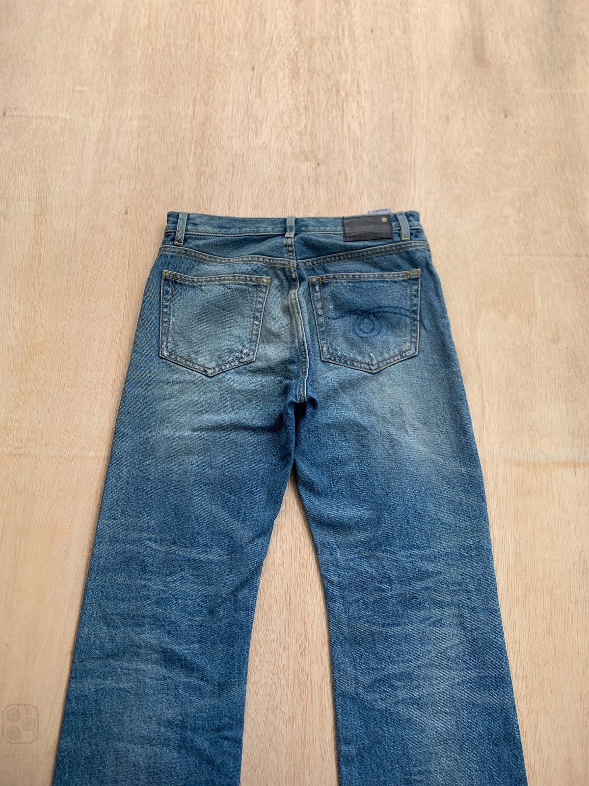 R13 R13 Made In Italy Distressed Denim Size 26" / US 2 / IT 38 - 4 Thumbnail