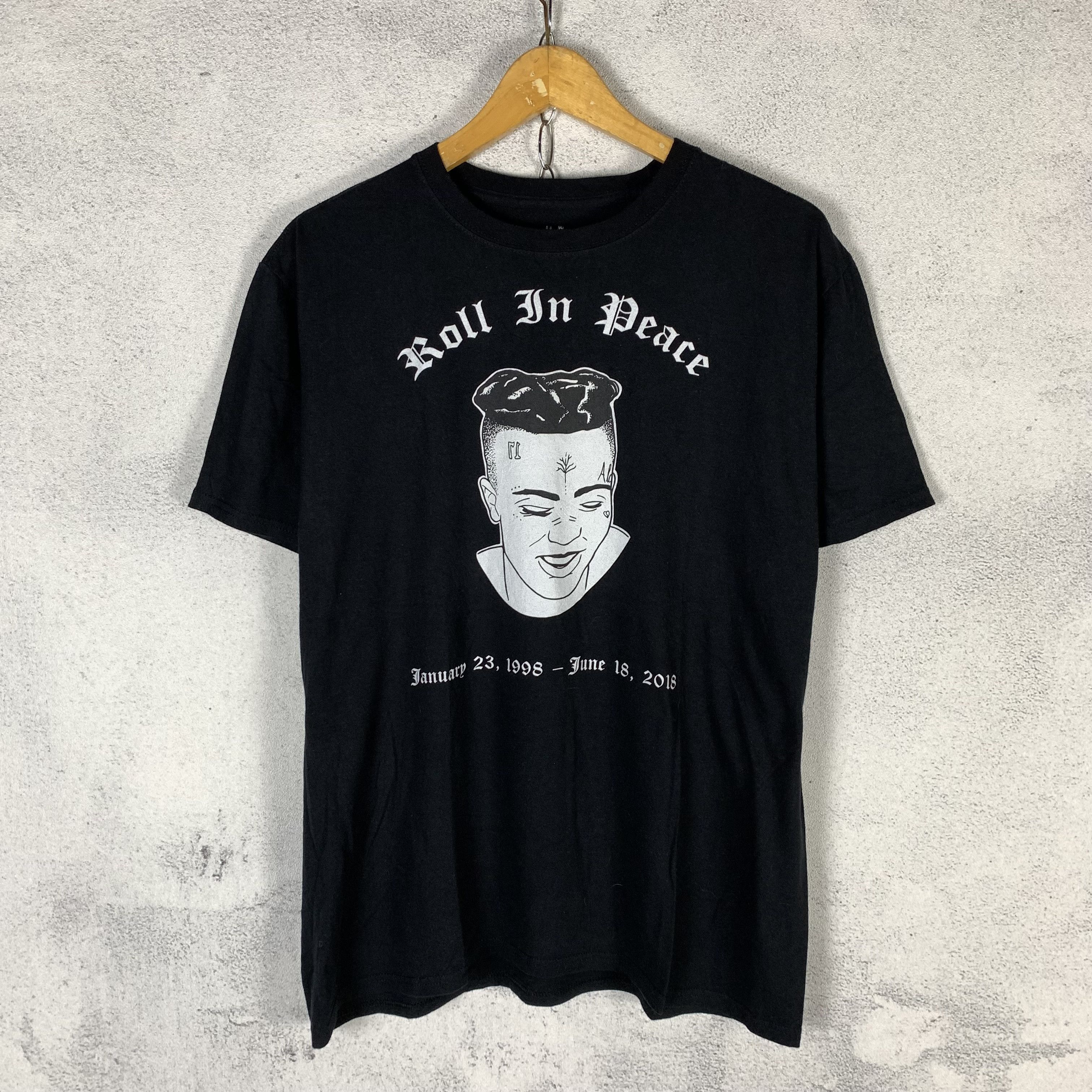 Band Tees Roll In Peace XXXTentacion Tshirt Size US L / EU 52-54 / 3 - 1 Thumbnail