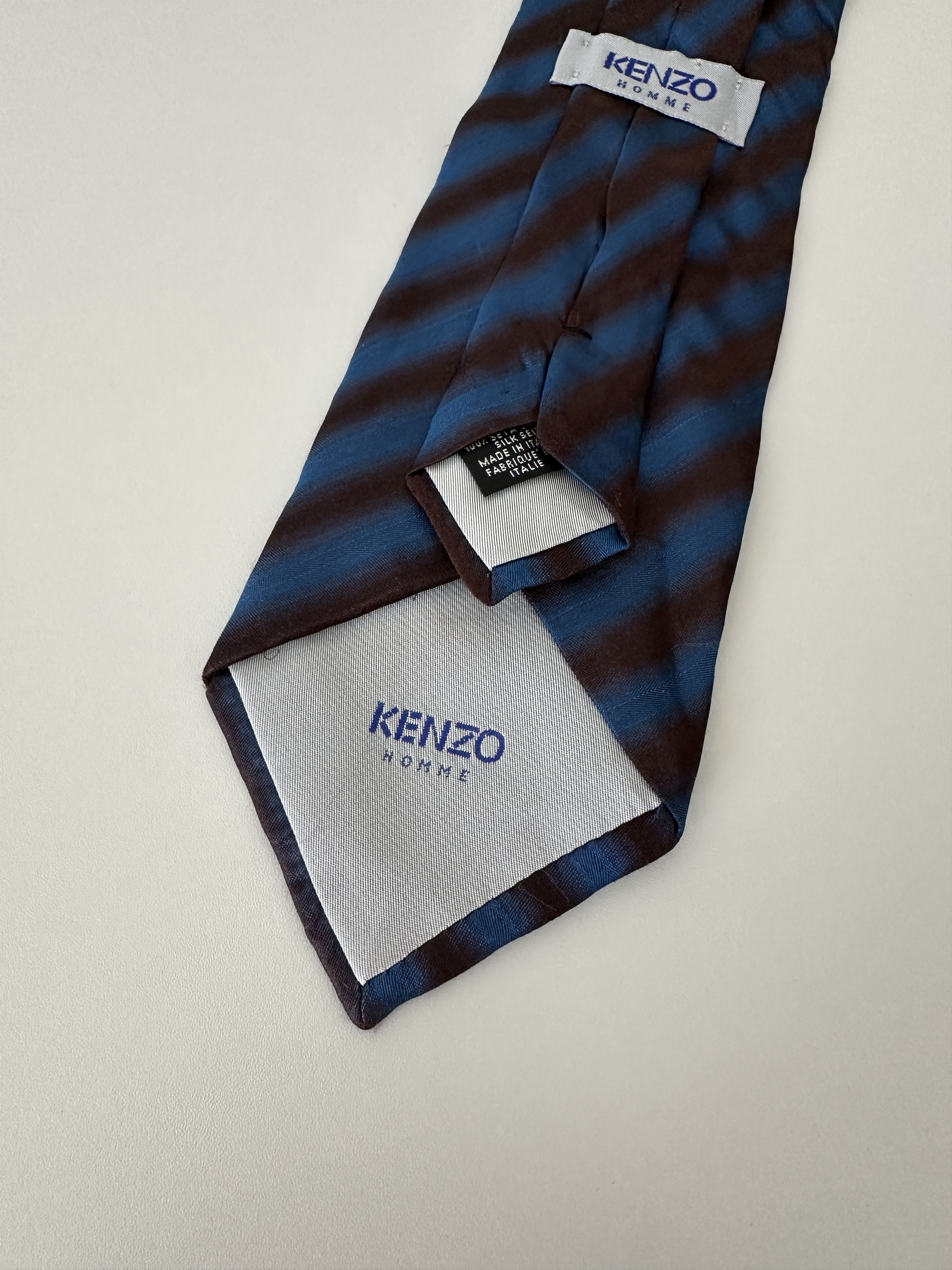 Kenzo Kenzo Homme Silk Tie Size ONE SIZE - 5 Thumbnail